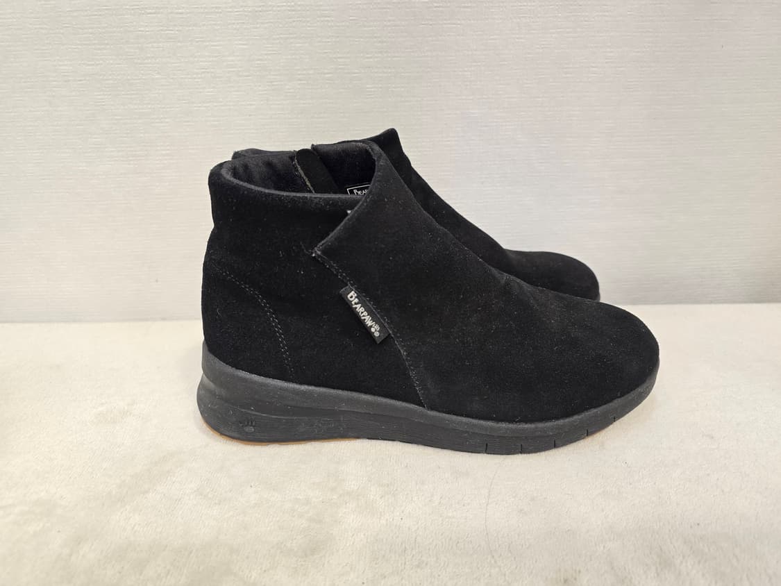 베어파우 키높이 블랙 스웨이드 앵클 부츠 240 상품이미지3