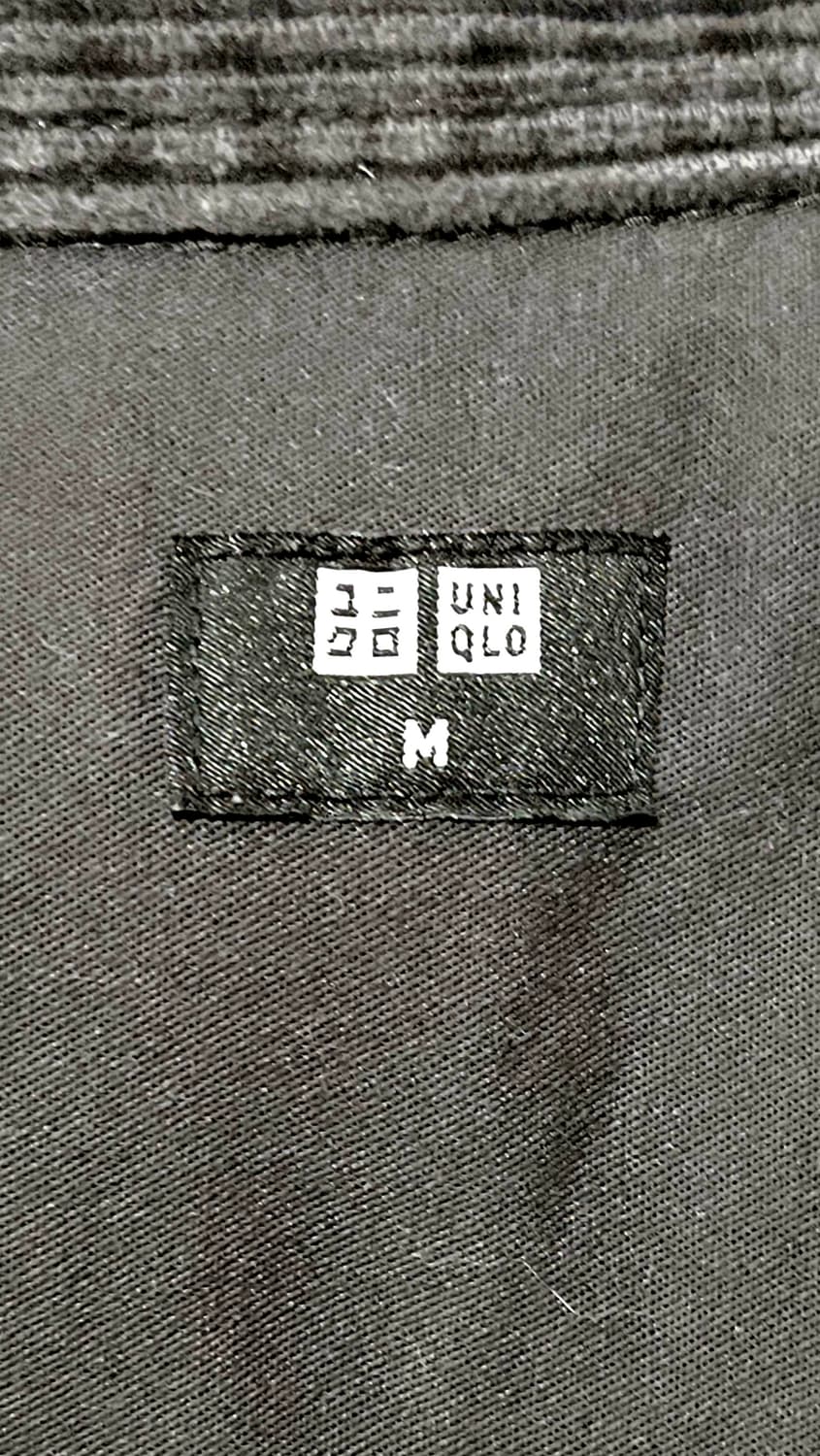 유니클로 차콜 코듀로이 겨울셔츠자켓 M 키작녀핏(소매길이 56cm로 수선 상품이미지8