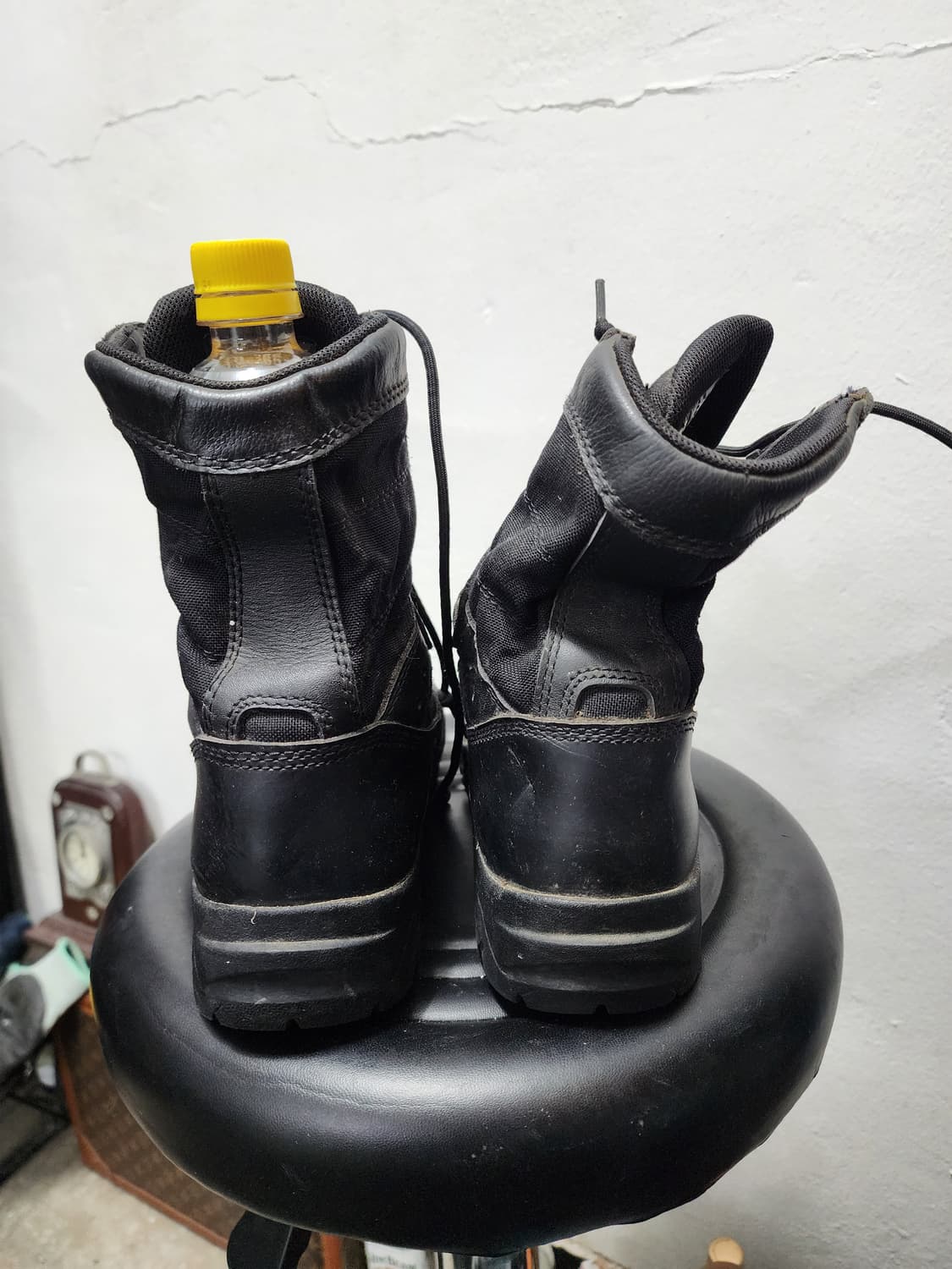 밀리터리 블랙 워커 전투화 상품이미지5