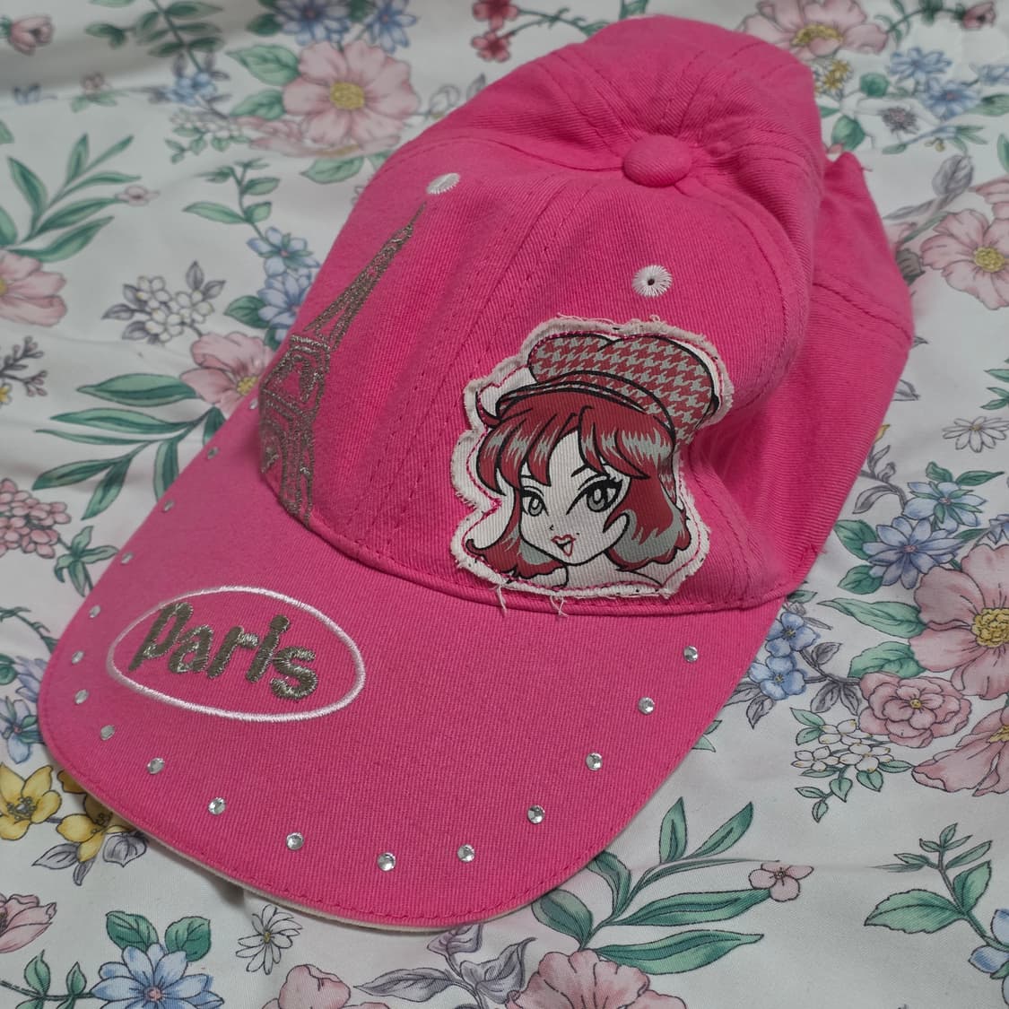 Women's PARIS CAP Pink Bling 상품이미지2