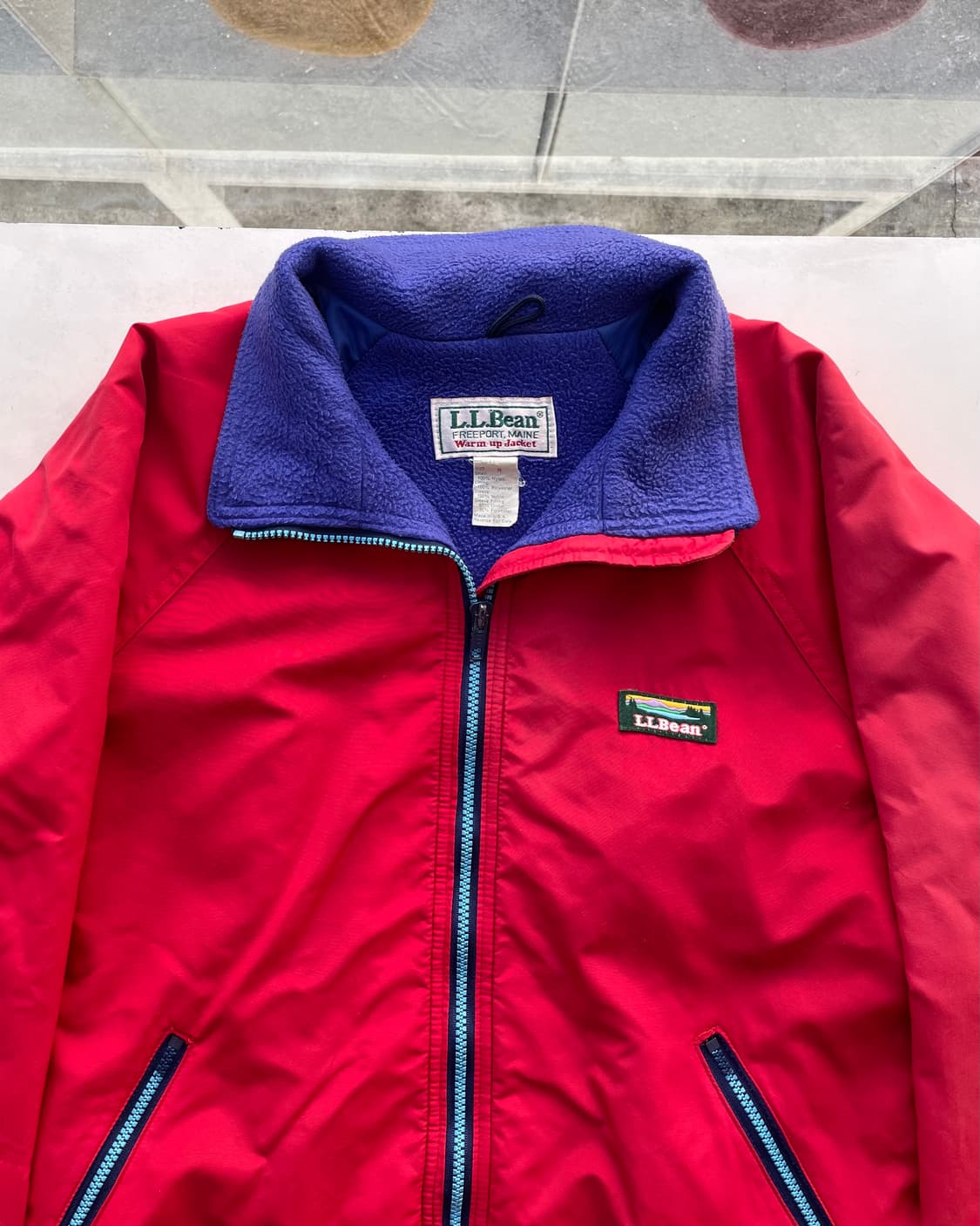 80‘s USA L.L. Bean Warm up ( 엘엘빈 웜업 자켓 ) 상품이미지4