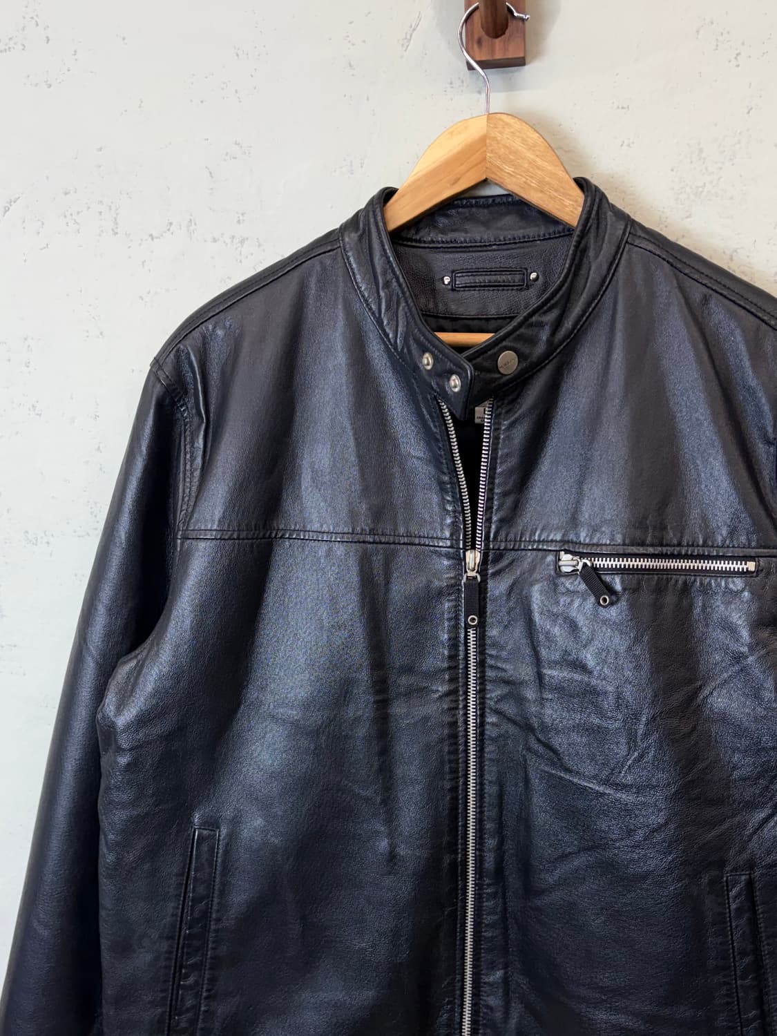 윌슨레더 빈티지 가죽 라이더 자켓 상품이미지4