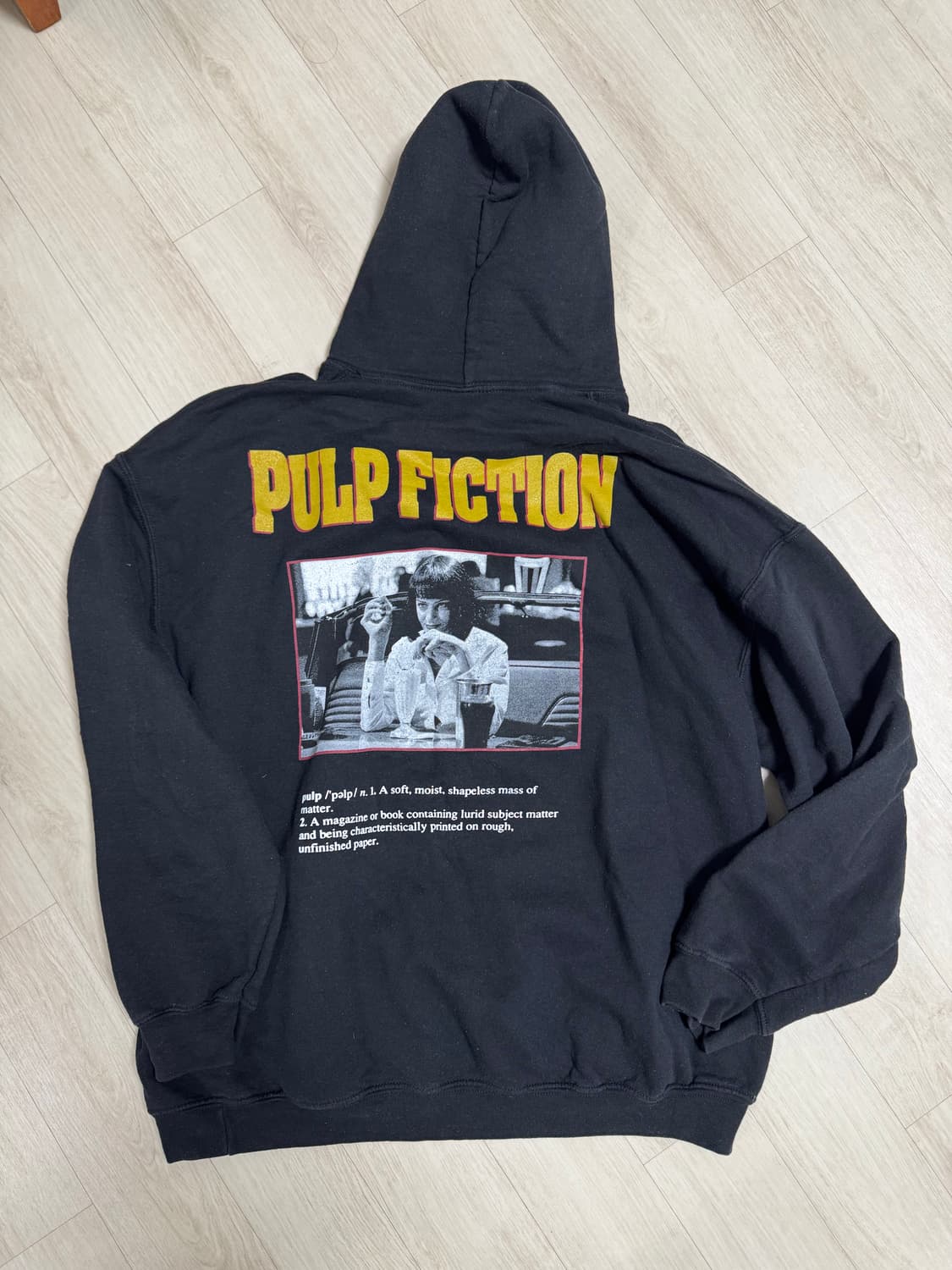 빈티지 펄프픽션 무비 후디 상품이미지2
