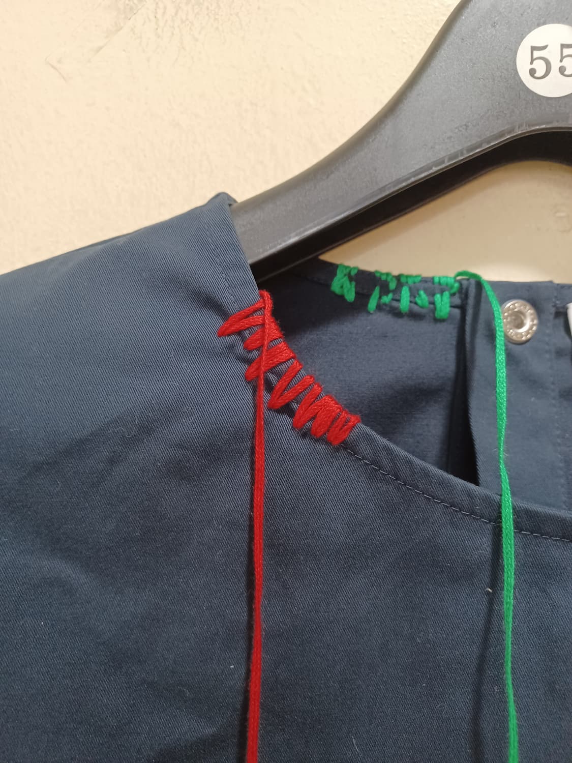 MIRA MIKATI 미라 미카티 네이비색 면 티셔츠  상품이미지4