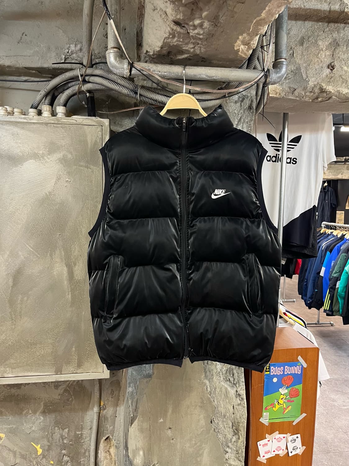 나이키 패딩 베스트 블랙 L #csz2788 상품이미지1