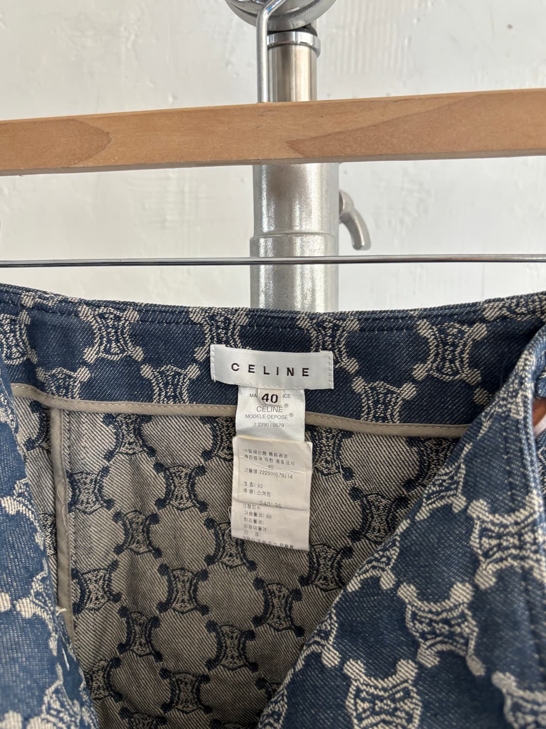 Celine 셀린느 마카담 트리오페 미디 스커트 상품이미지6