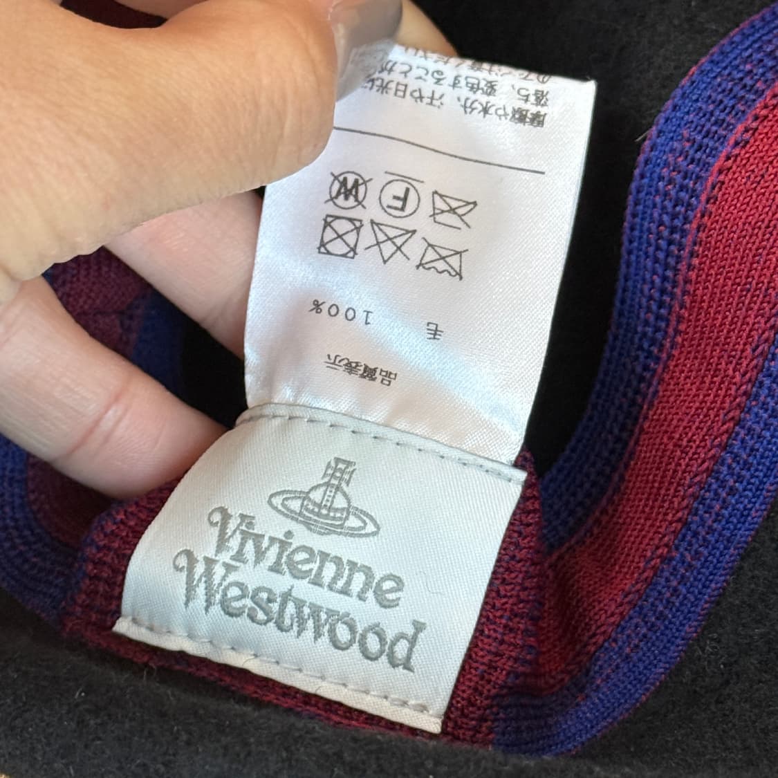 비비안웨스트우드 울 여성 버킷햇 일본산 모자 상품이미지7