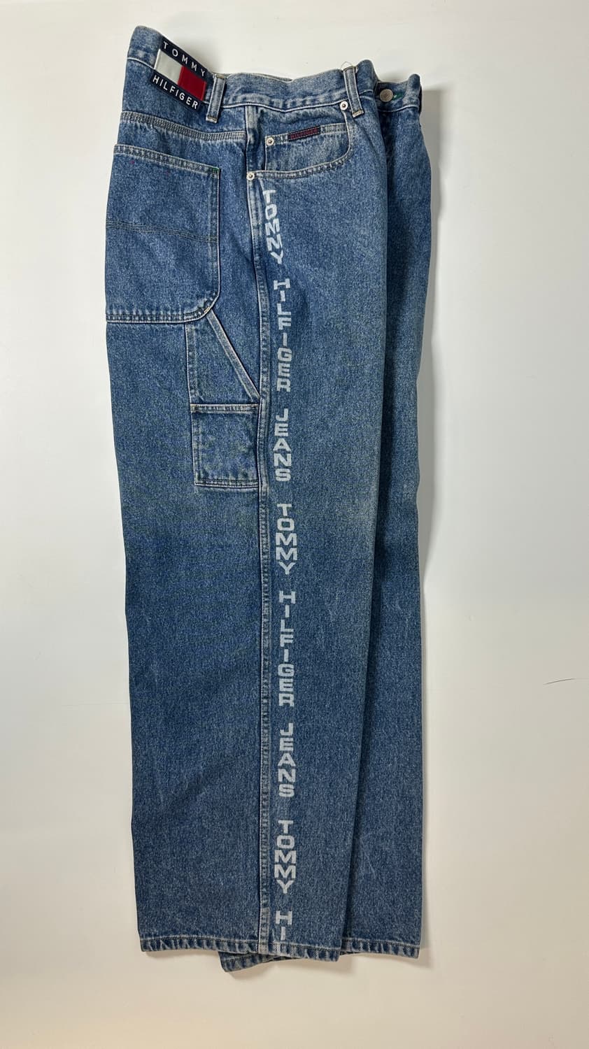 90s tommy 스펠아웃 카펜더 데님  상품이미지3