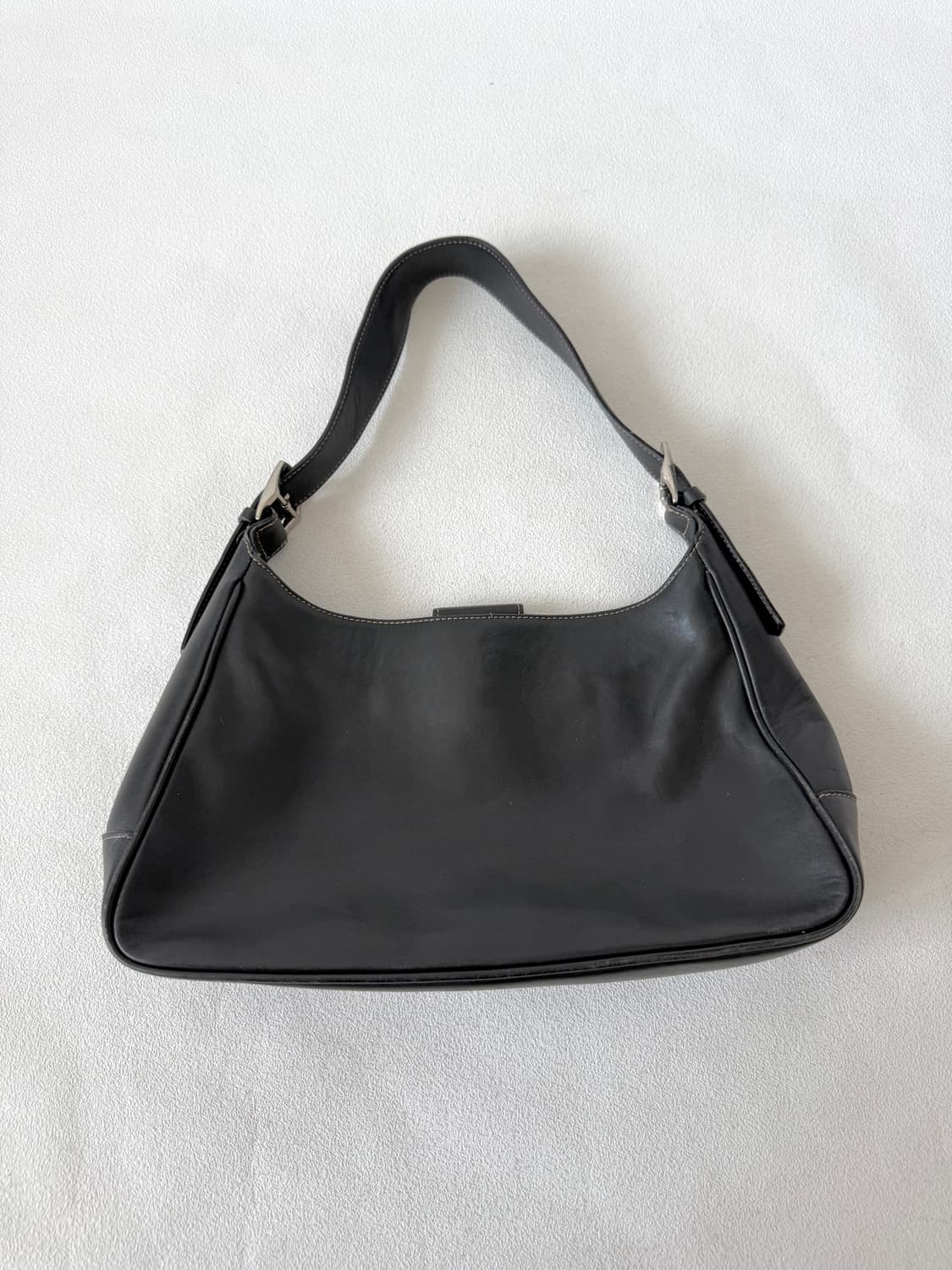 Pre owned 레더 숄더백 상품이미지2