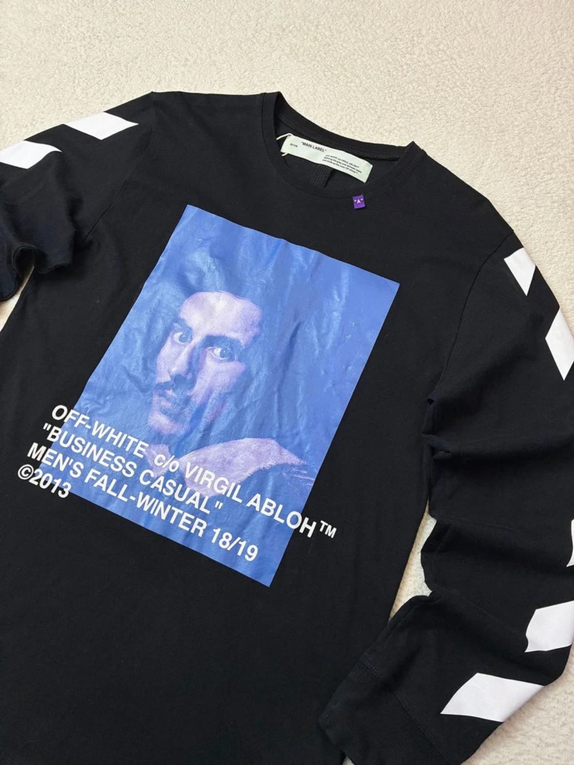 오프화이트 18FW 베르니니 프린트 코튼 롱슬리브 PN5953 상품이미지2