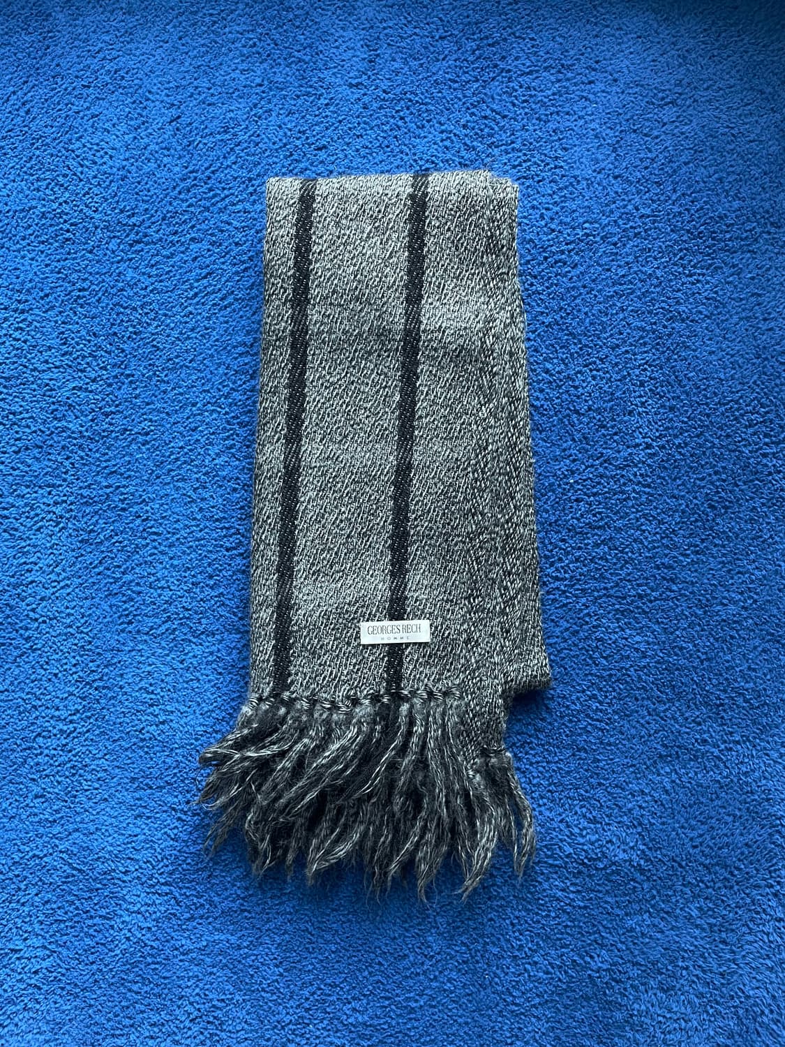 빈티지 헤어리 테슬 머플러 상품이미지3