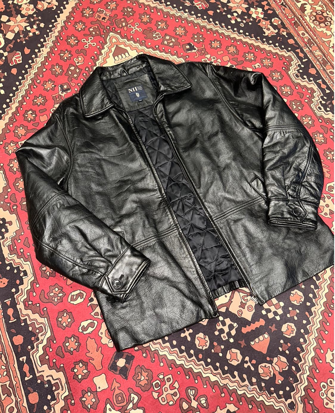 ( L ) 가죽자켓 워크웨어 스포츠가죽 빈티지가죽 소가죽자켓 상품이미지2