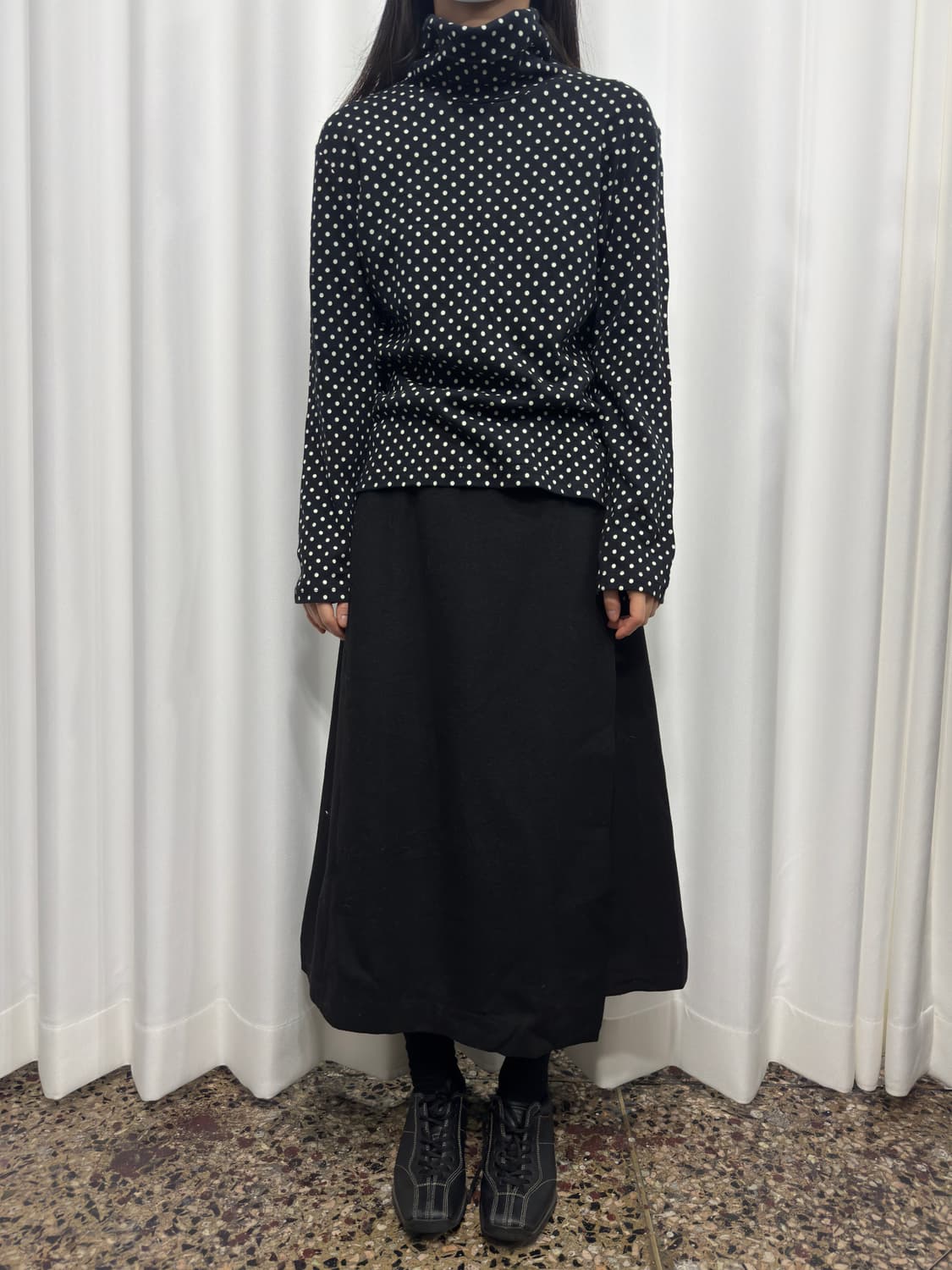 uniqlo x  jwanderson wrap wool skirt 상품이미지2