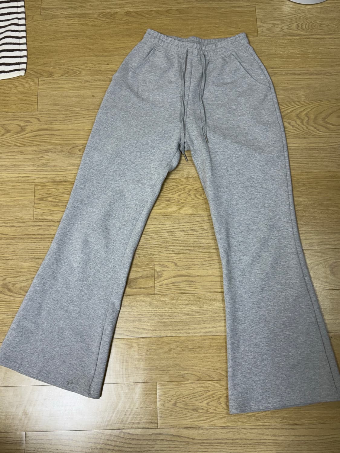 블랙업 비엔트 부츠컷 밴딩 팬츠 숏버전 S 상품이미지4