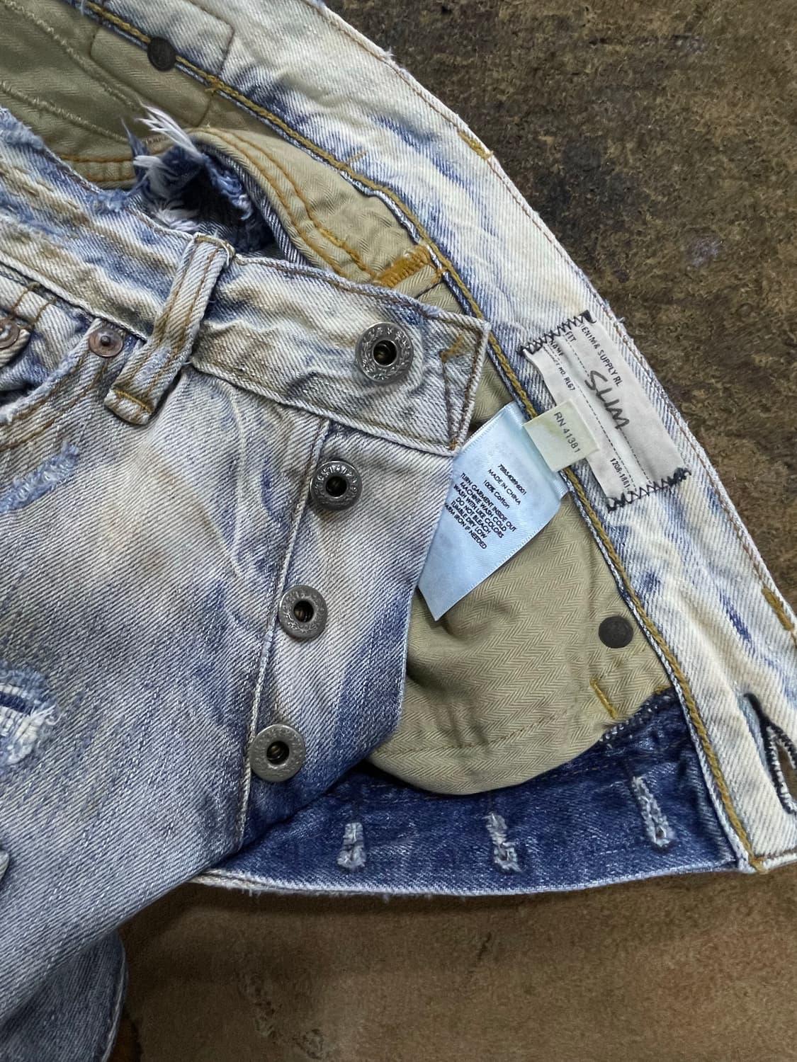 폴로랄프로렌(DS)/멀티패치 디스트레스드 청바지(31“) 상품이미지7