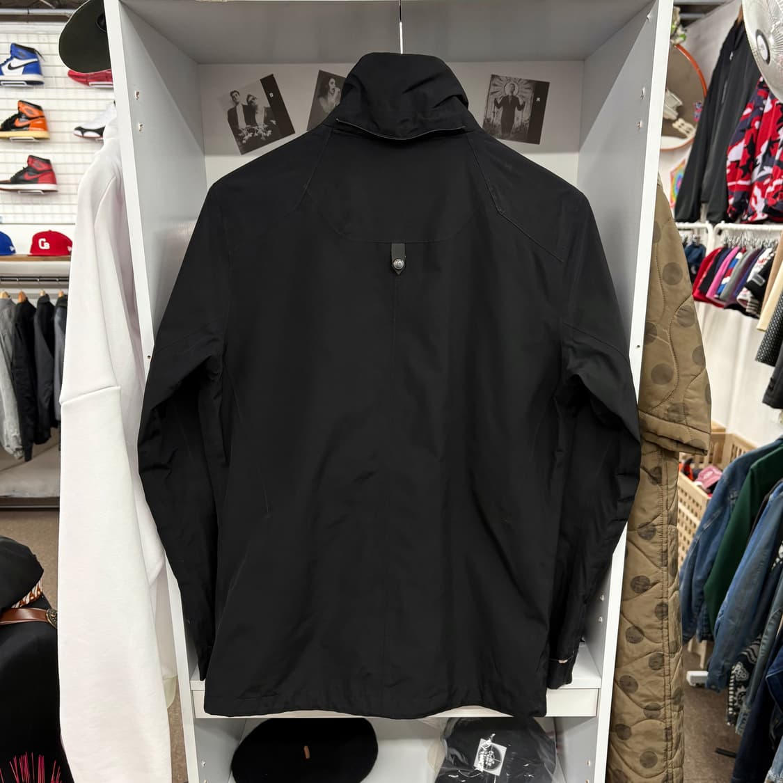 (M) 아이더 블랙 고어텍스 바람막이 자켓 상품이미지3