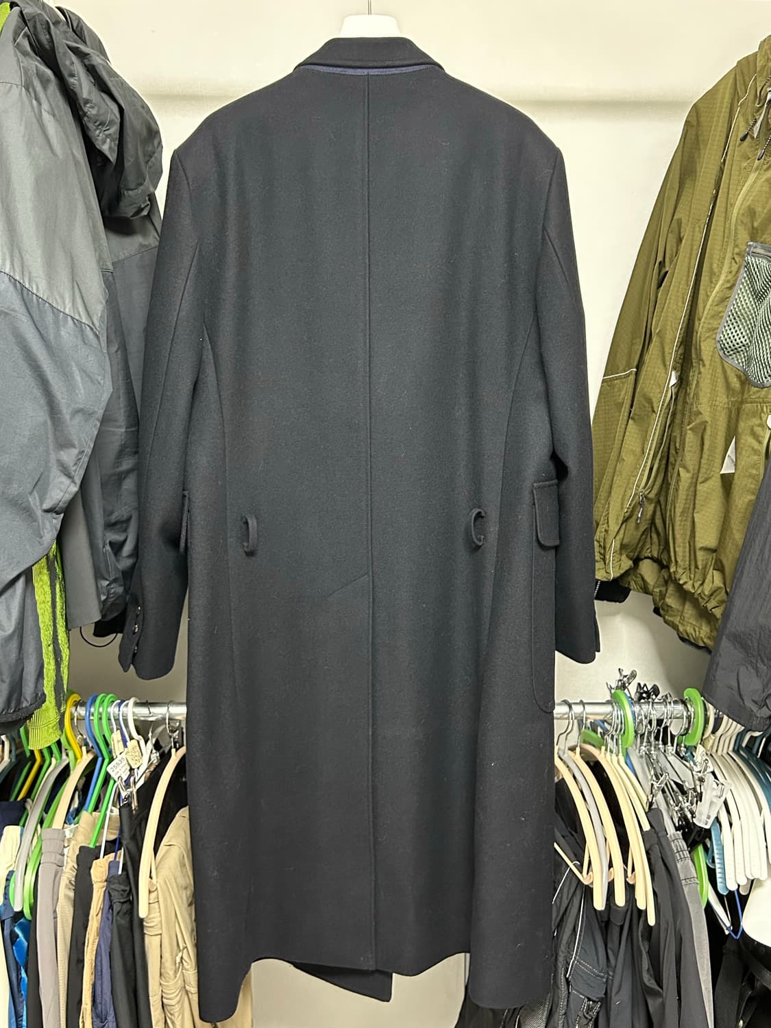 이얼즈어고 타임리프 코트 네이비 상품이미지3