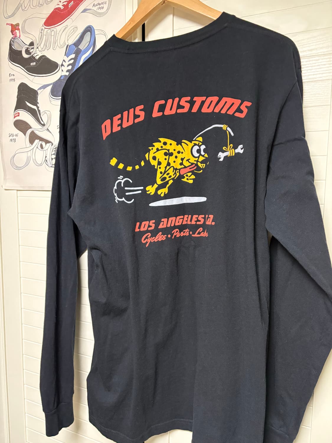 데우스 롱슬리브 블랙(XL) 상품이미지2