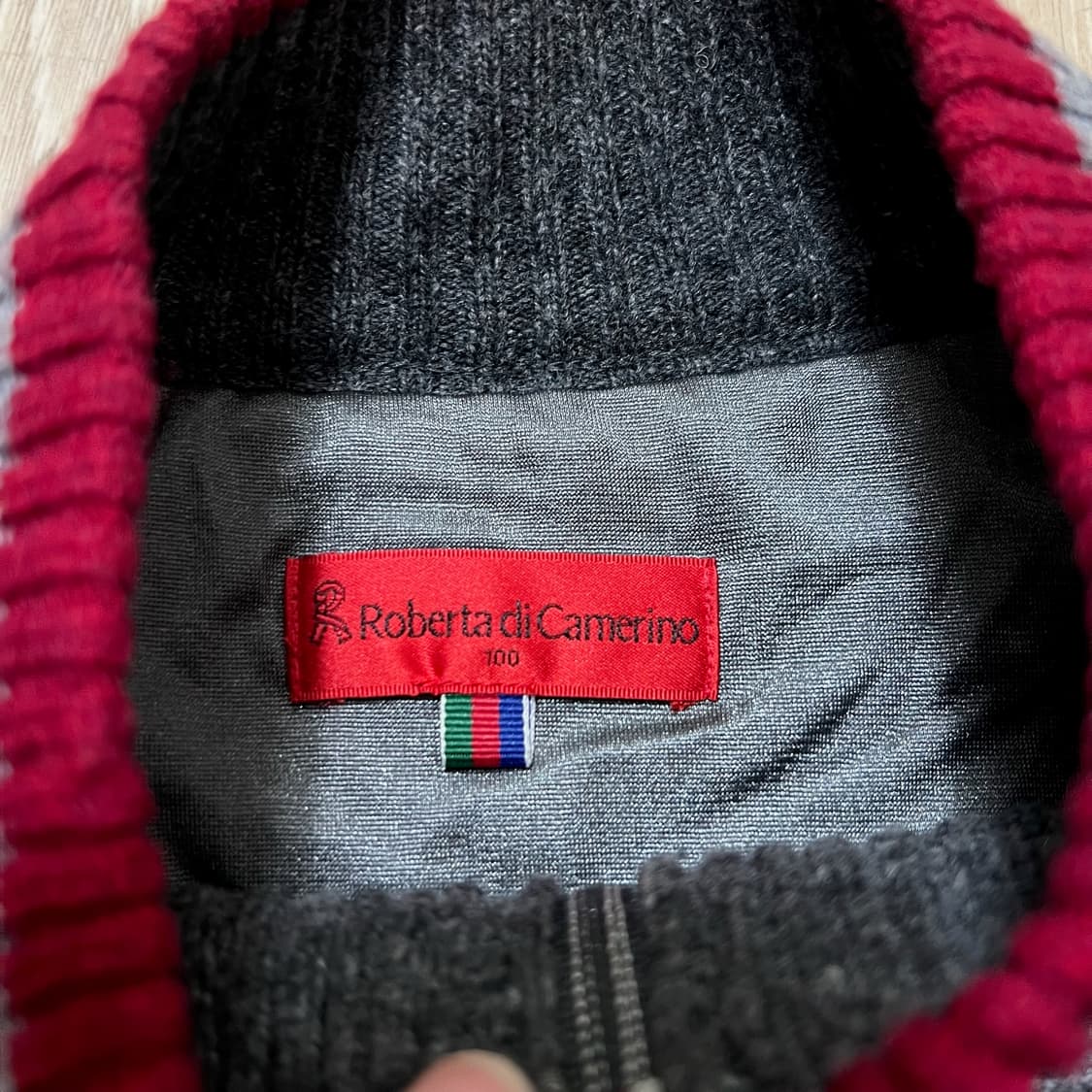 로베르타 티 까메리노 골프웨어 방풍 니트집업 L/100  상품이미지4