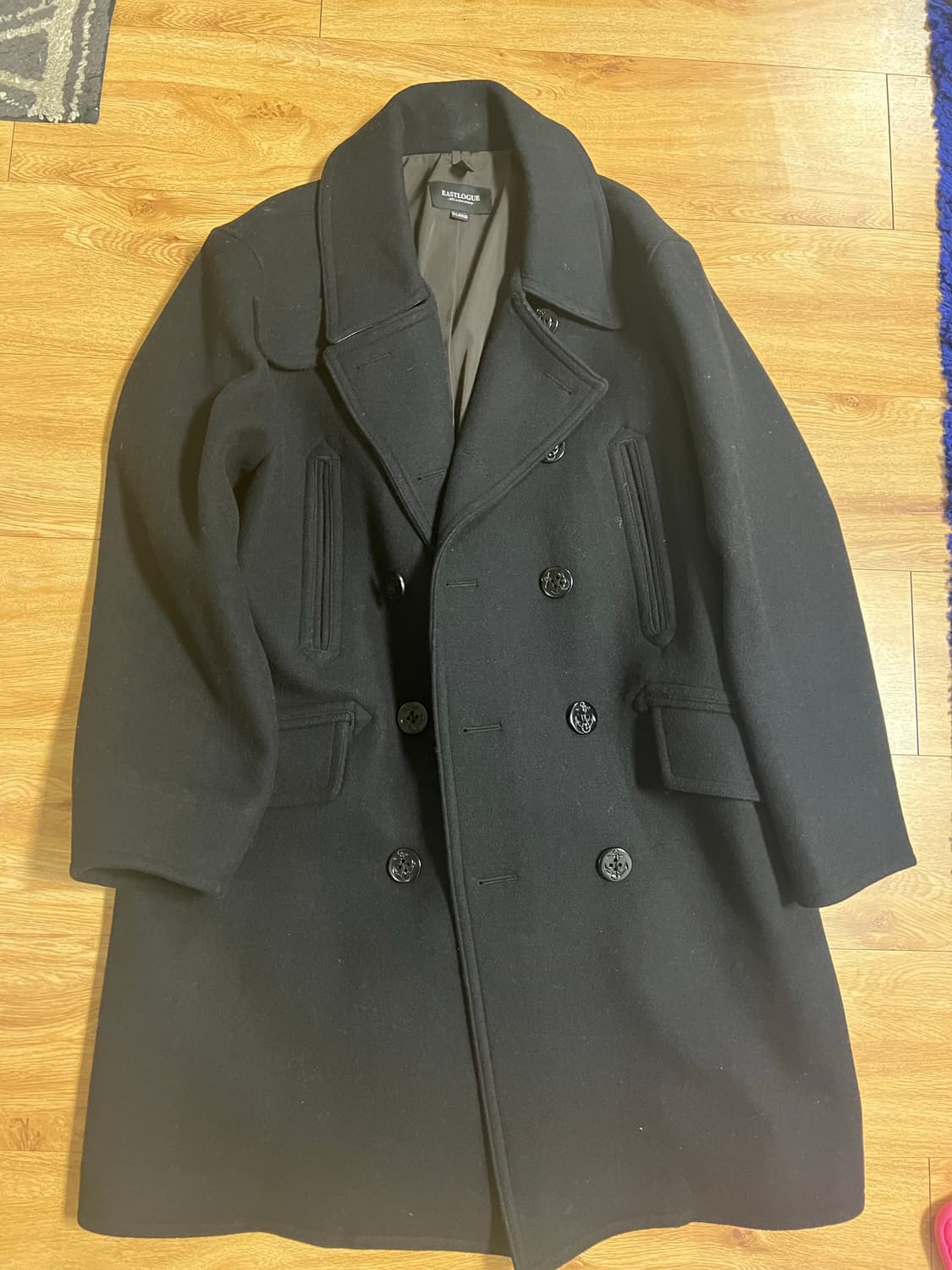 이스트로그 다크네이비 피코트 (롱버전) 상품이미지2