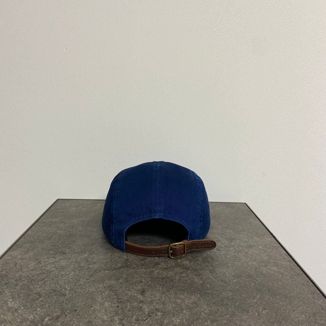 (OS) 슈프림 박스로고 캠프캡 모자 워시드 안디고 네이비 상품이미지4