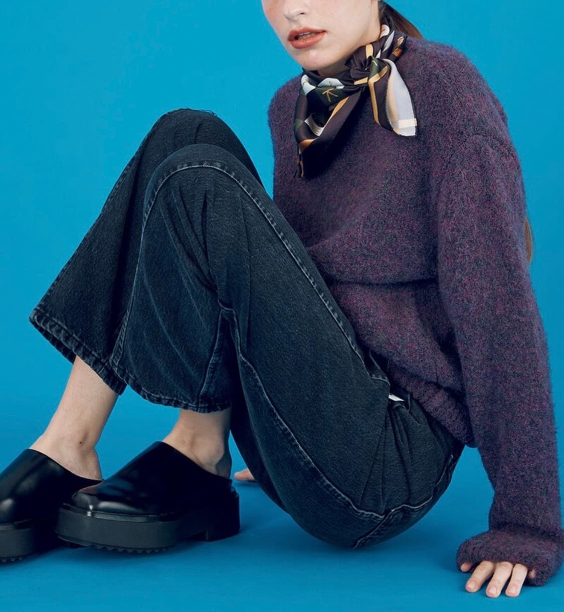 분더캄머 부클 니트 상품이미지1