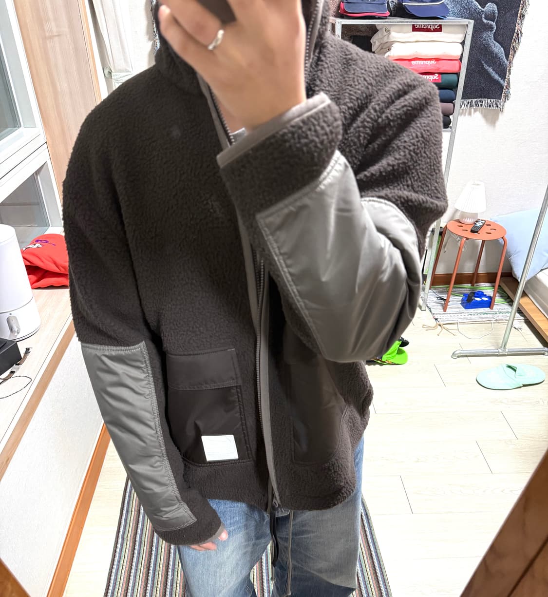 나이키 하이파일 쉐르파 후리스 상품이미지1