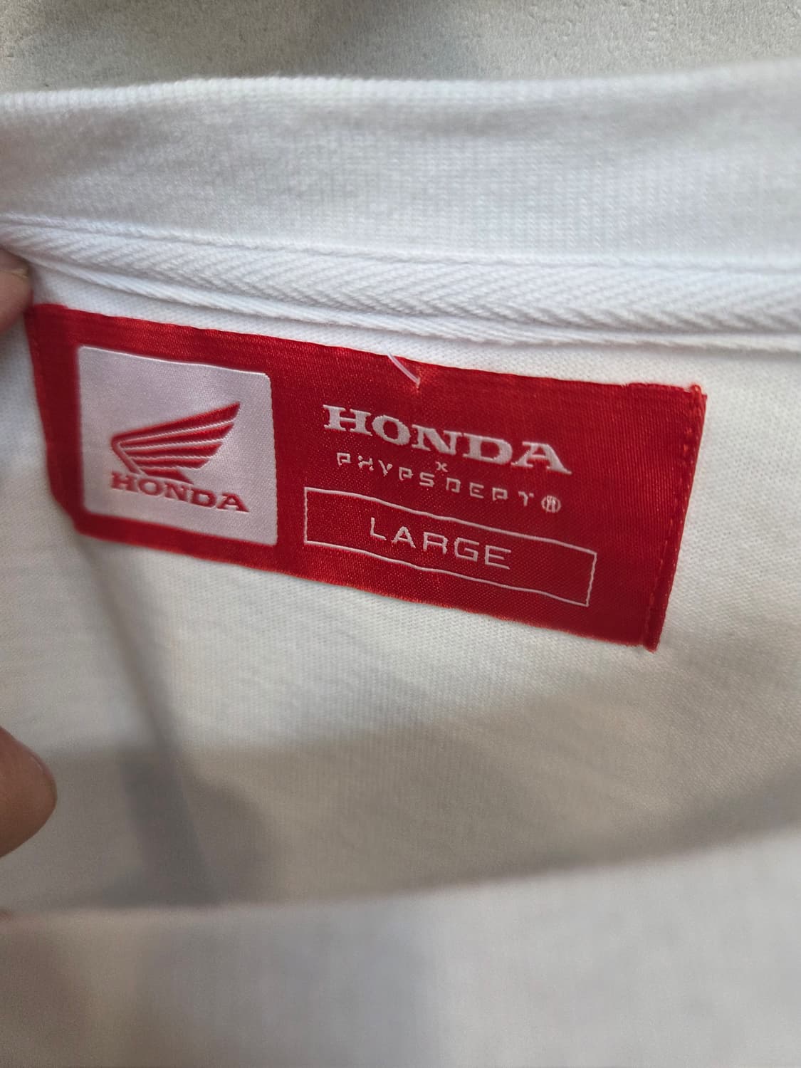 혼다 오리지날 윙 자수로고 롱슬리브 긴팔 L 상품이미지4