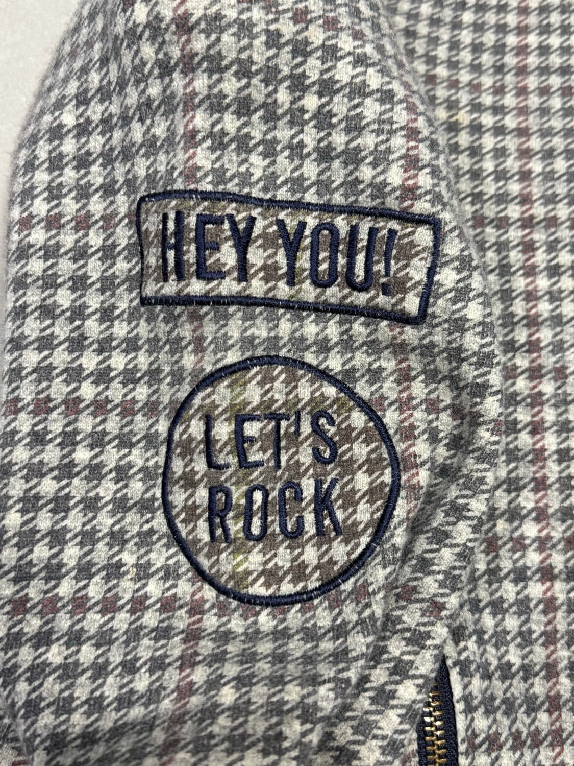 히스테릭 글래머 아카이브 울 캐시미어 혼방 히스걸 면 라이더 자켓  상품이미지6