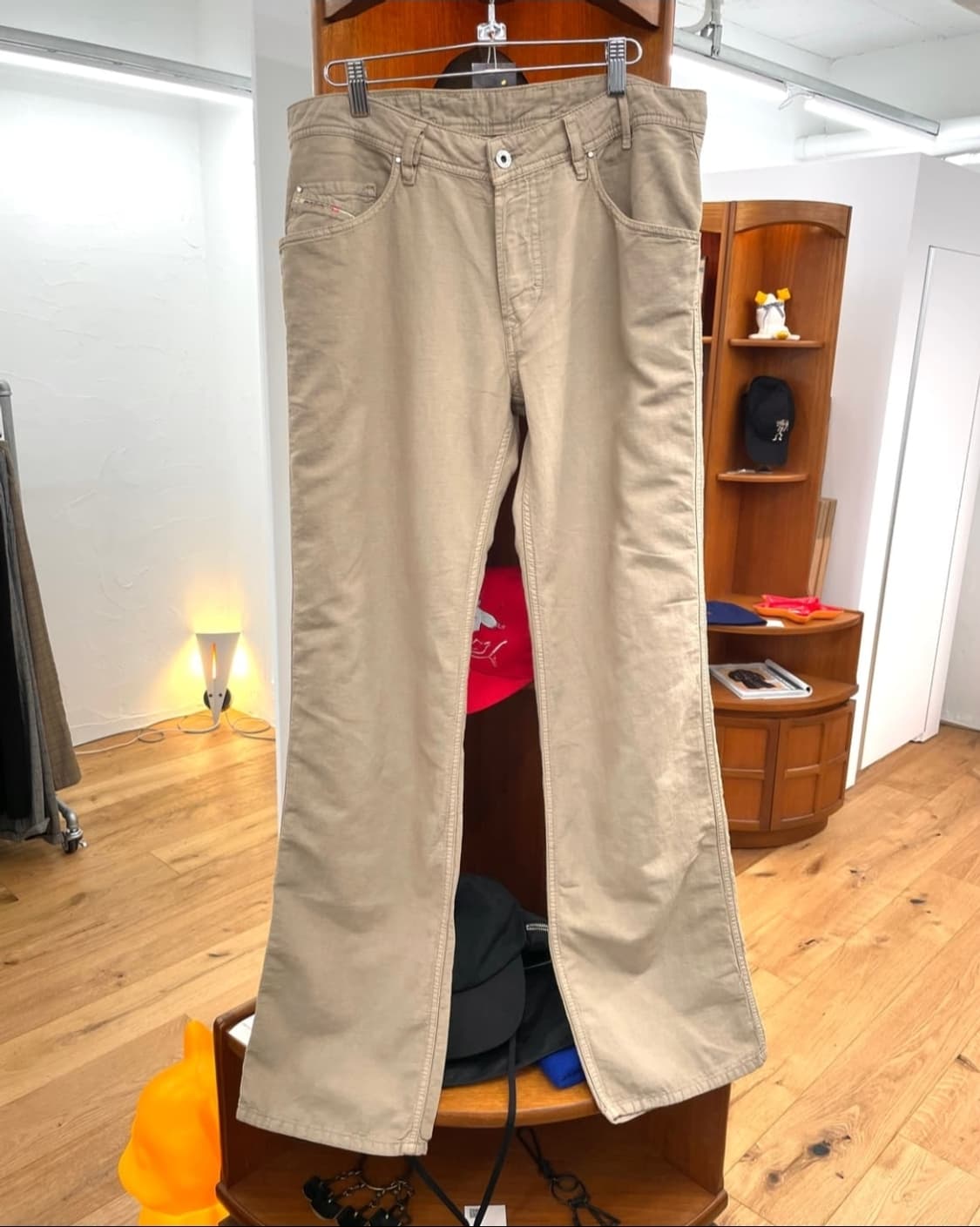 디젤 베이지 팬츠 33 상품이미지2