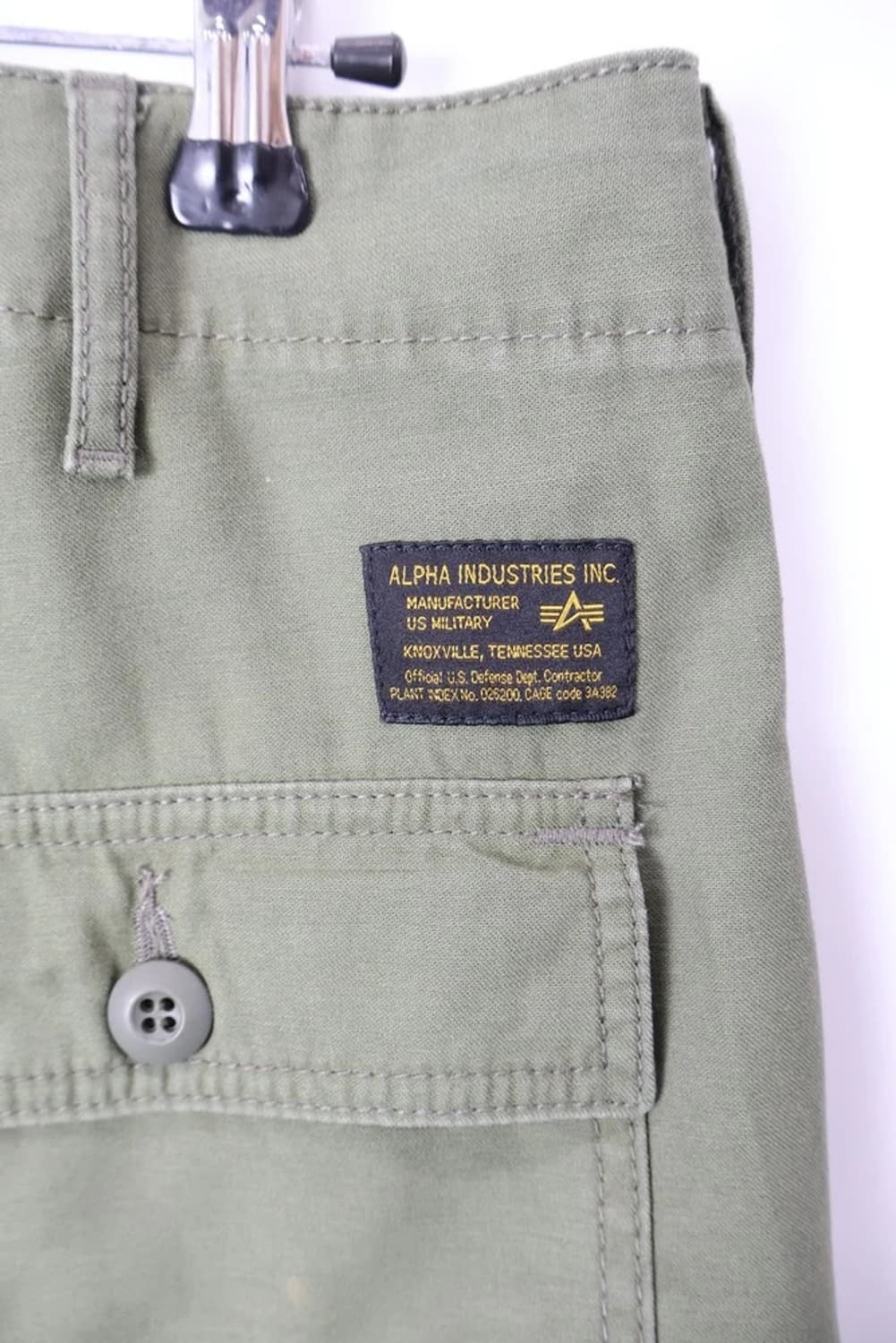 Alpha Industries Olive Utility Pants 상품이미지7