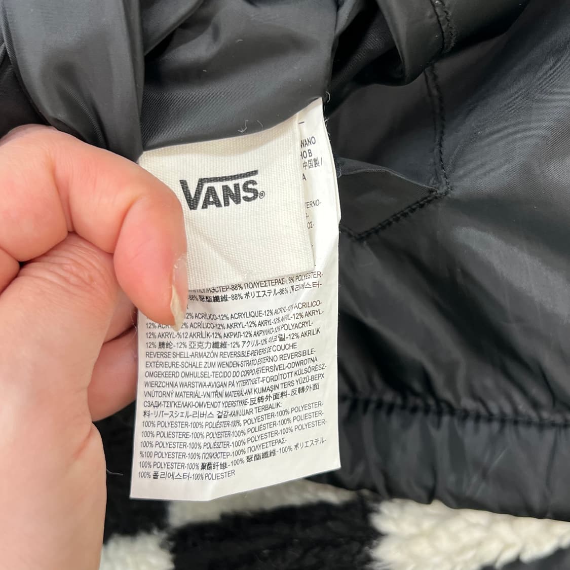 반스 리버시블 플리스 블루종 r2570 상품이미지9