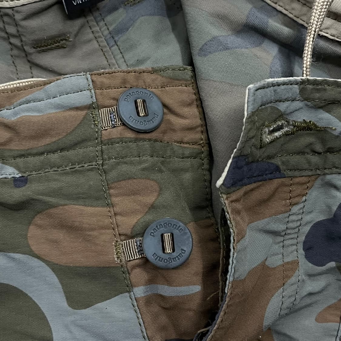 [정품/36] 파타고니아 카모플라주 패턴 빈티지 반바지 b17 상품이미지7