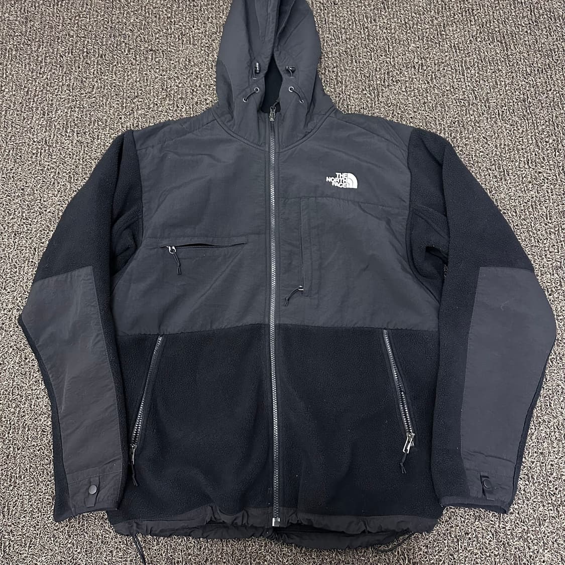 노스페이스 데날리 후드 후리스 자켓 집업 블랙 L 상품이미지1