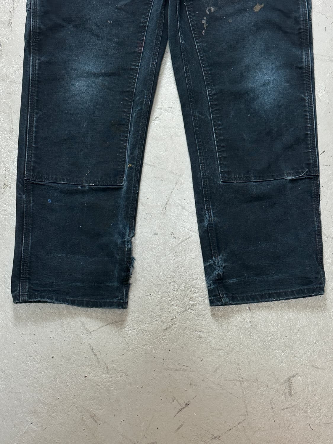 OG USA Made 칼하트 B01 더블니 블랙 칼하트 썩블니 워크팬츠 상품이미지7