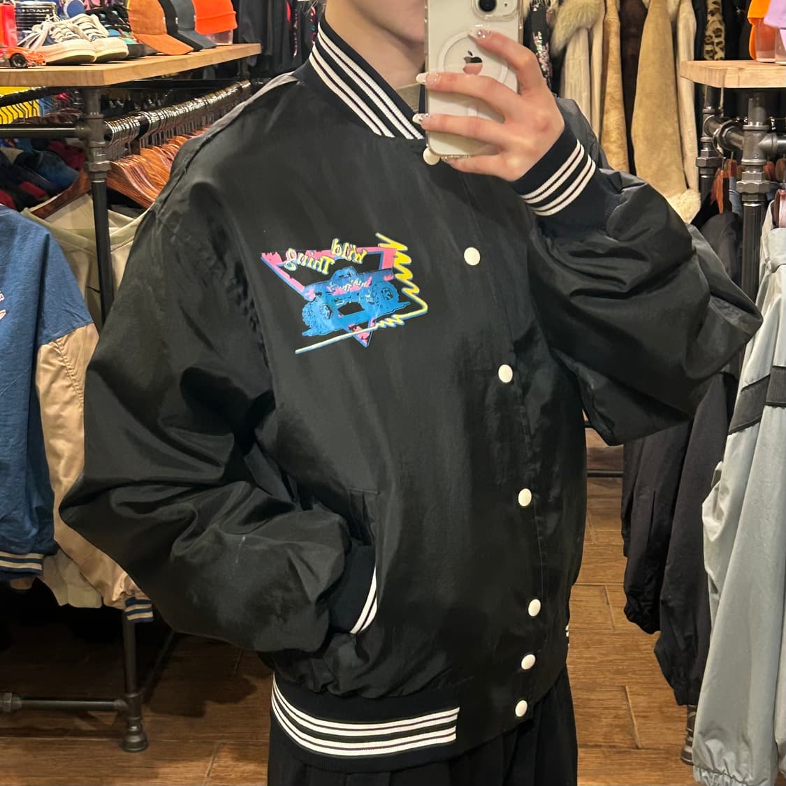 [HI]  VTG 바시티 블랙  상품이미지3