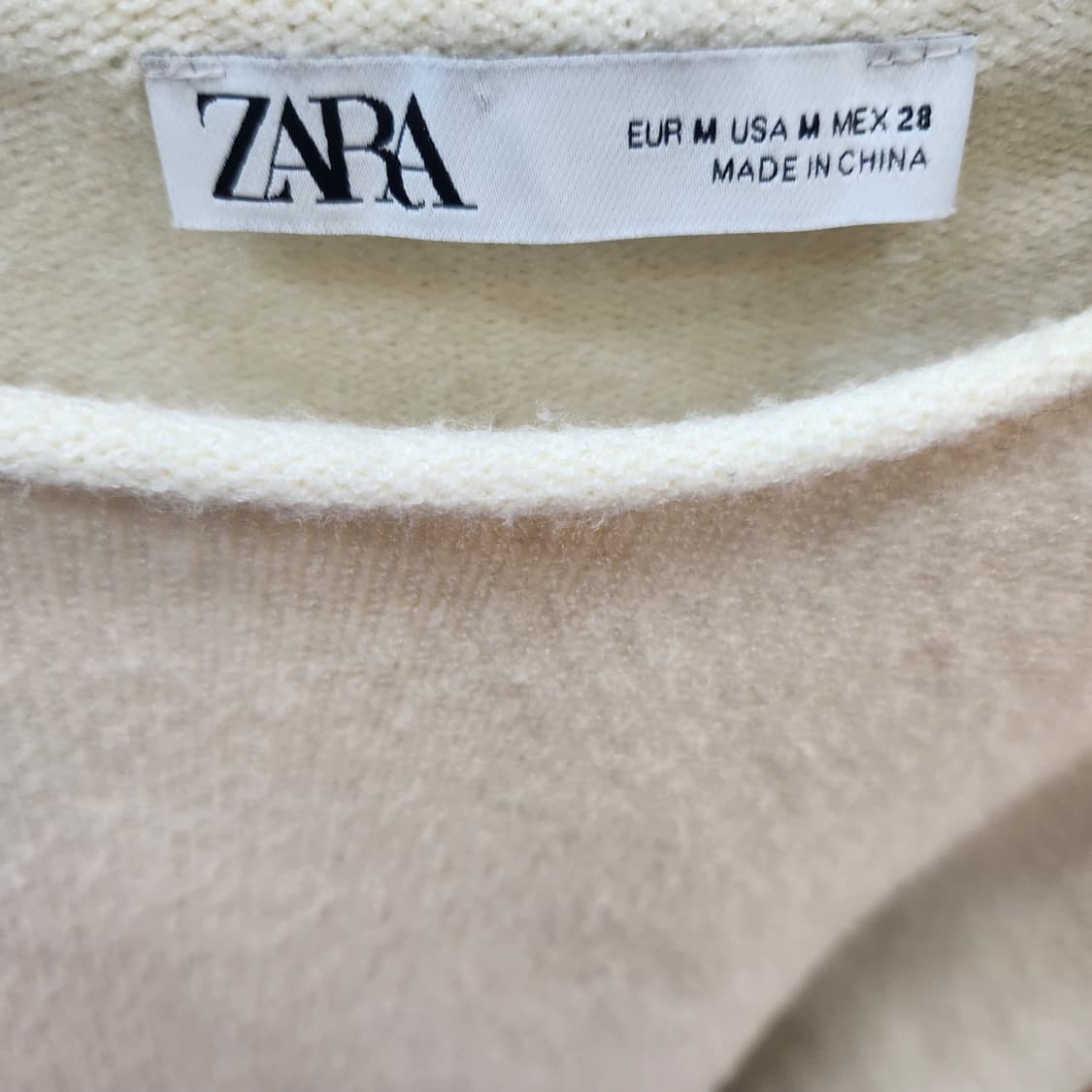 자라 ZARA 크롭 니트 M(L) 상품이미지5