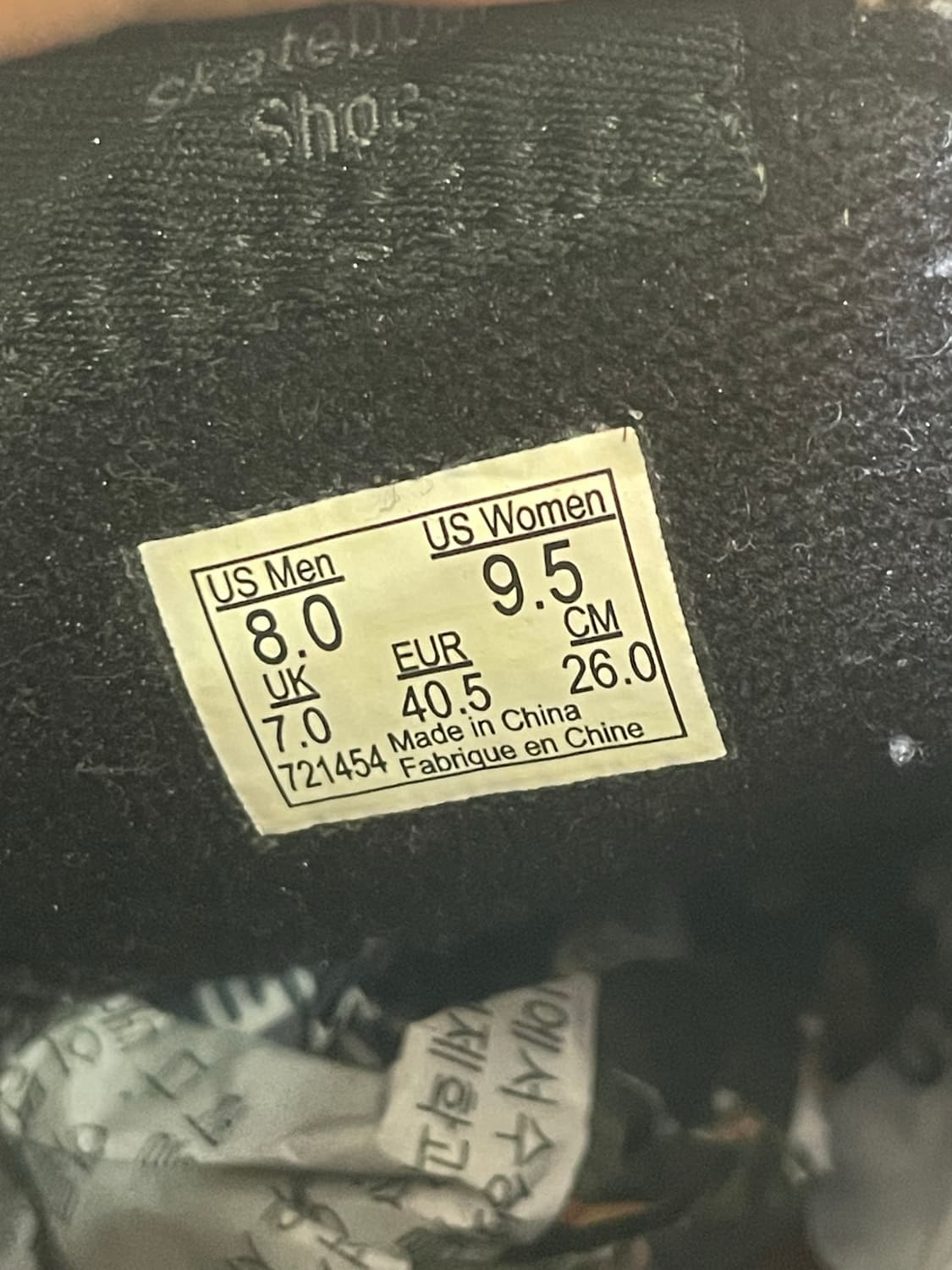 Vans 반스 가죽 스케이트 하이 260 상품이미지8