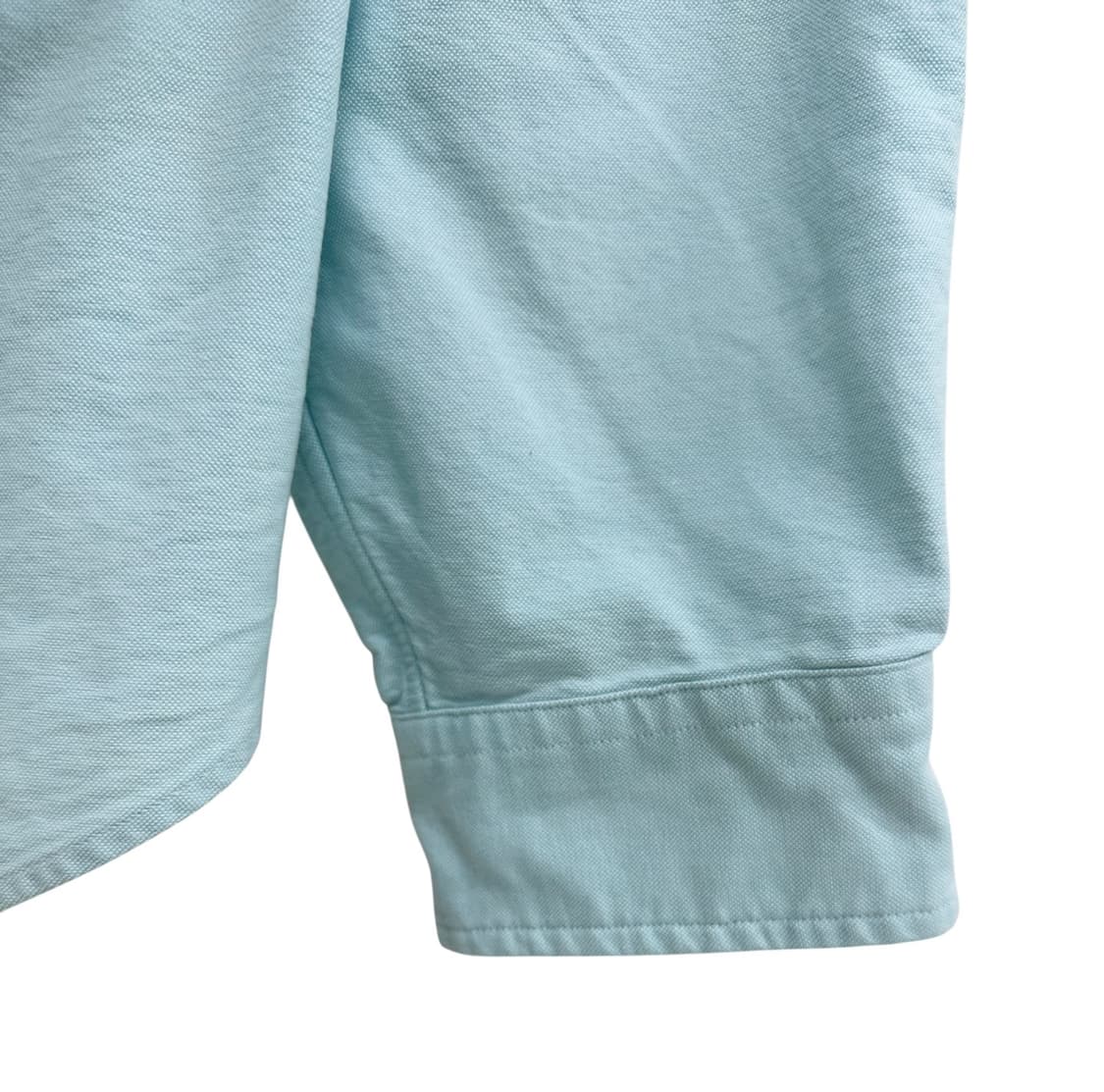 폴로 슬림핏 셔츠 블루그린 (XL) 상품이미지6