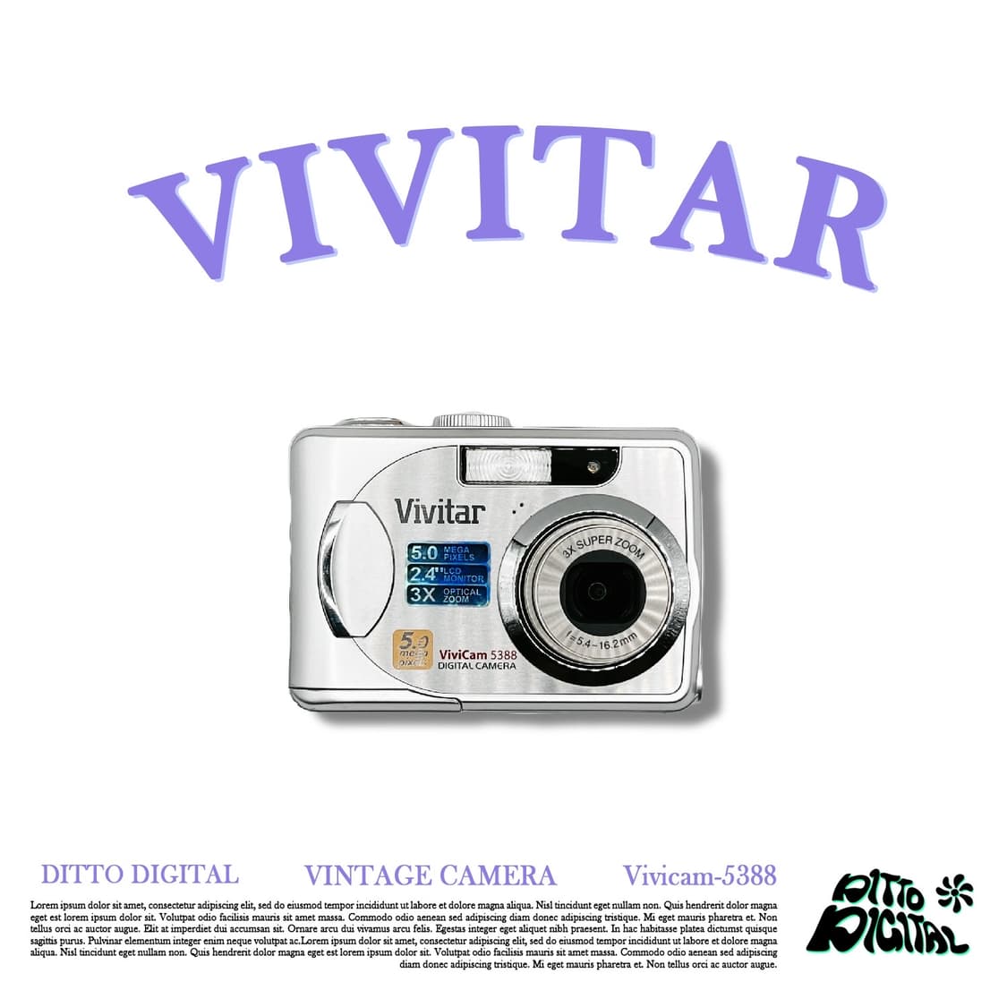 Vivitar Vivicam 5388 상품이미지1