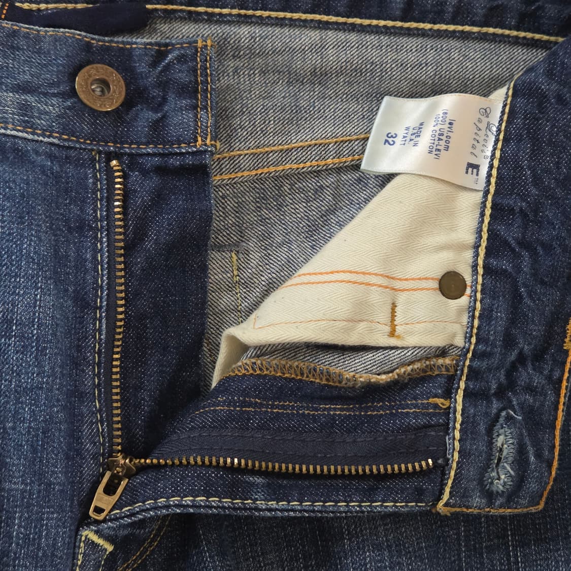 USA 리바이스 캐피탈E 플레어진 32 상품이미지5