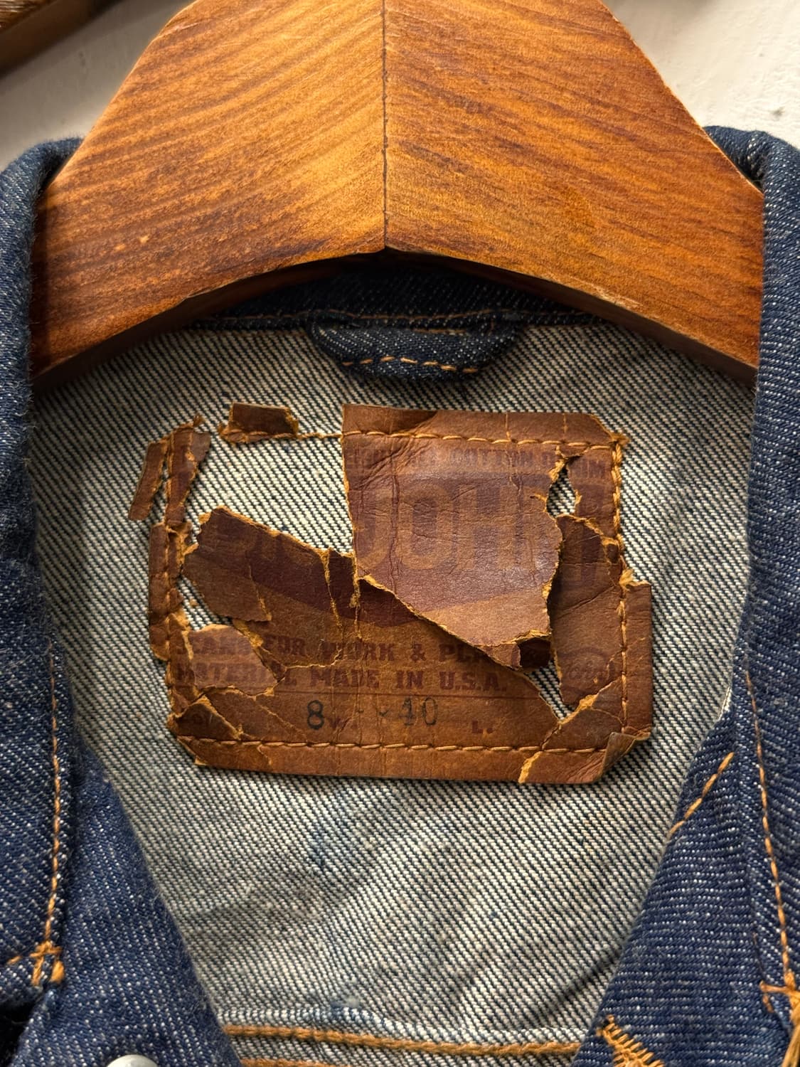 USA Big John Type 3 Denim Trucker Jacket 상품이미지6