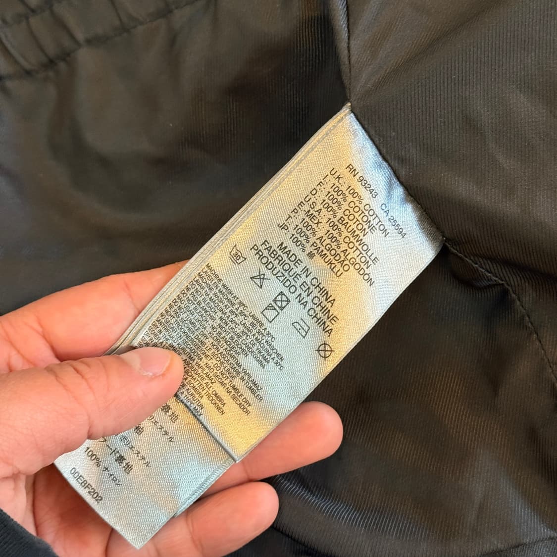 디젤 밀리터리 베이스 소매 라인 디테일 자켓 상품이미지10