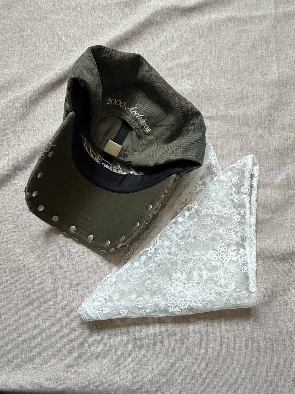 2000아카이브스 ARIA RIVET CAP (TREE CAMO) 상품이미지6
