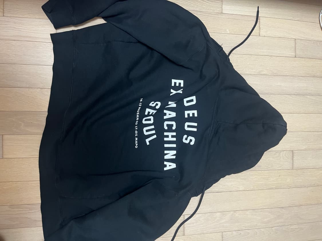 데우스 엑스 마키나 서울컬리지 후드 집업 상품이미지3