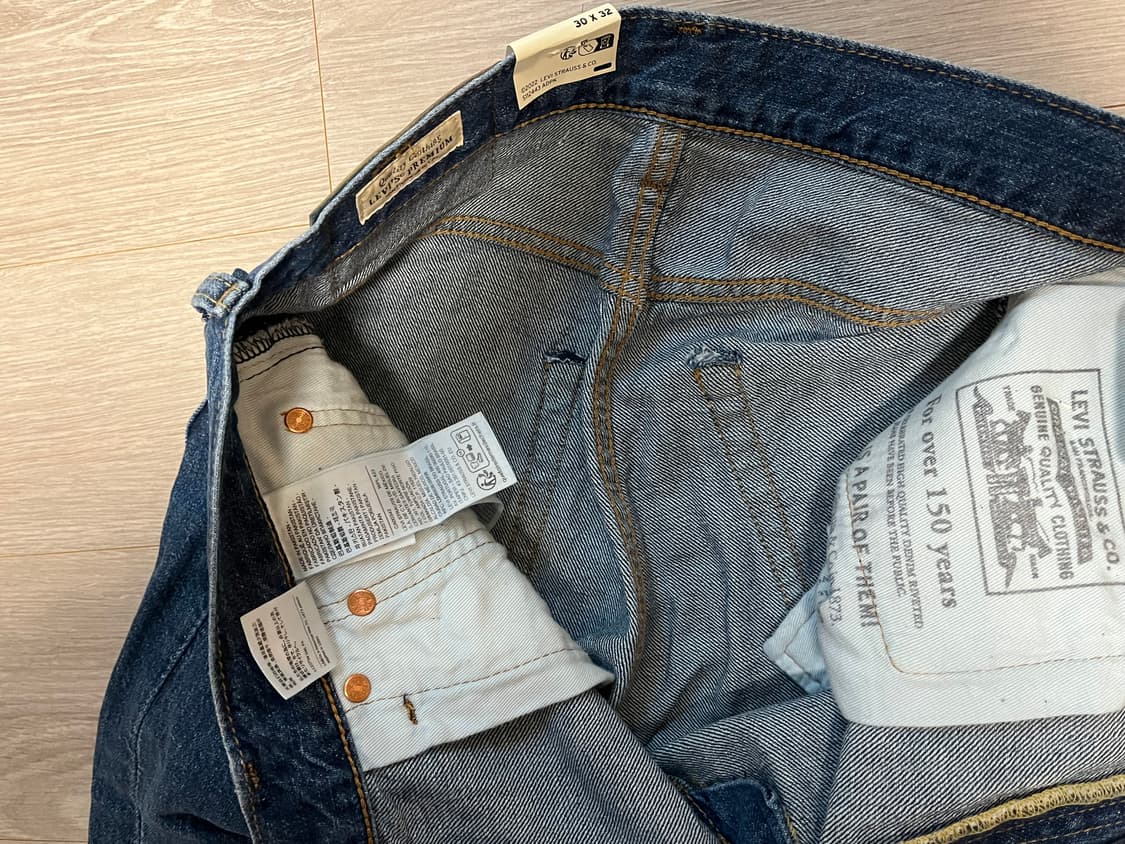 (새상품) 리바이스 568 루즈 스트레이트 데님 프리미엄 라인 청바지 상품이미지4