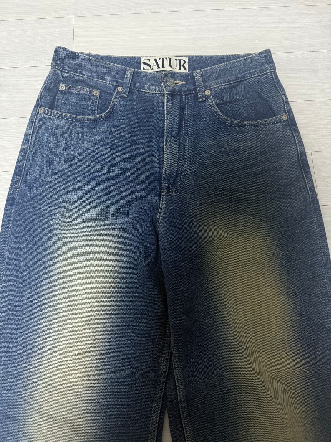 세터 브루클린 뉴트로 와이드 워시드 팬츠 상품이미지2