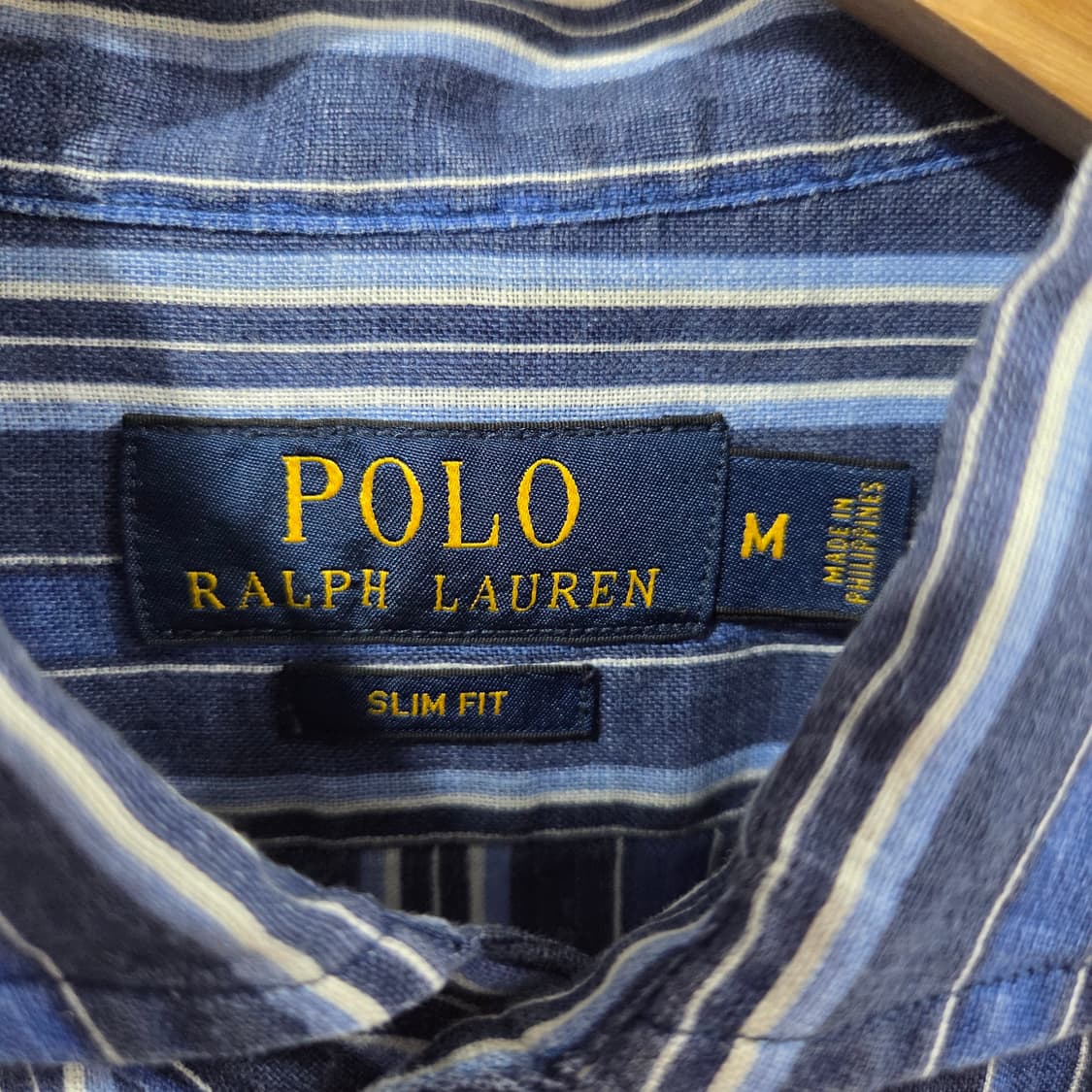 폴로랄프로렌 스트라이프 린넨 셔츠 M 상품이미지2