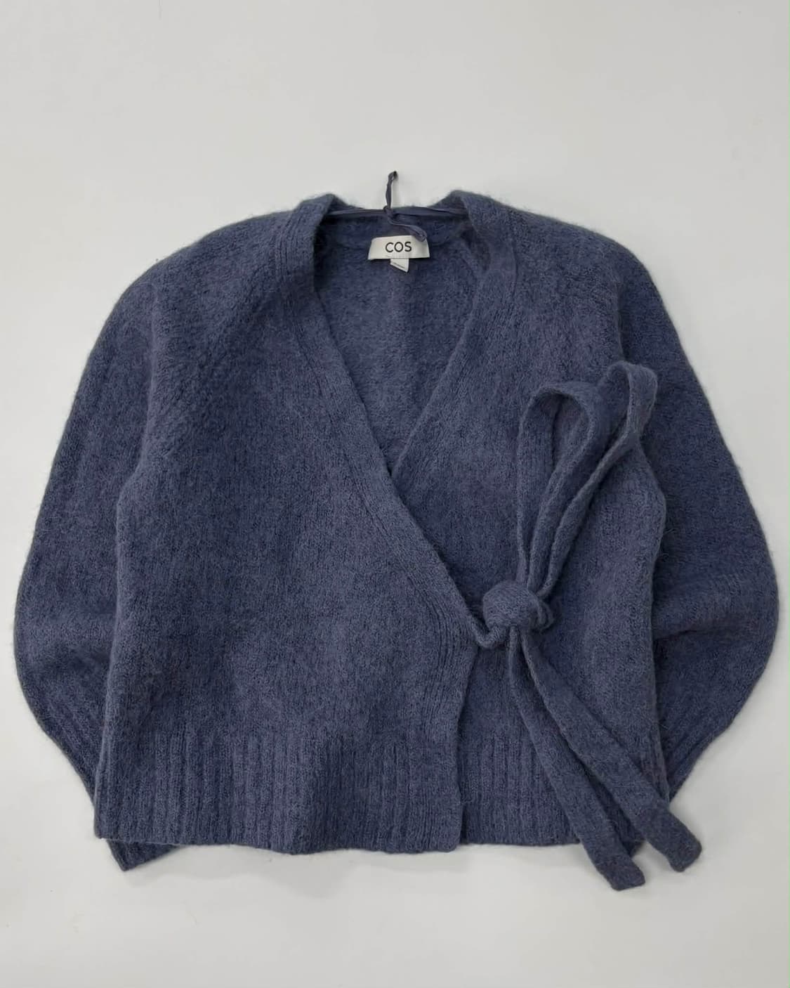 [S] 코스 랩 니트 알파카 울 가디건 상품이미지1