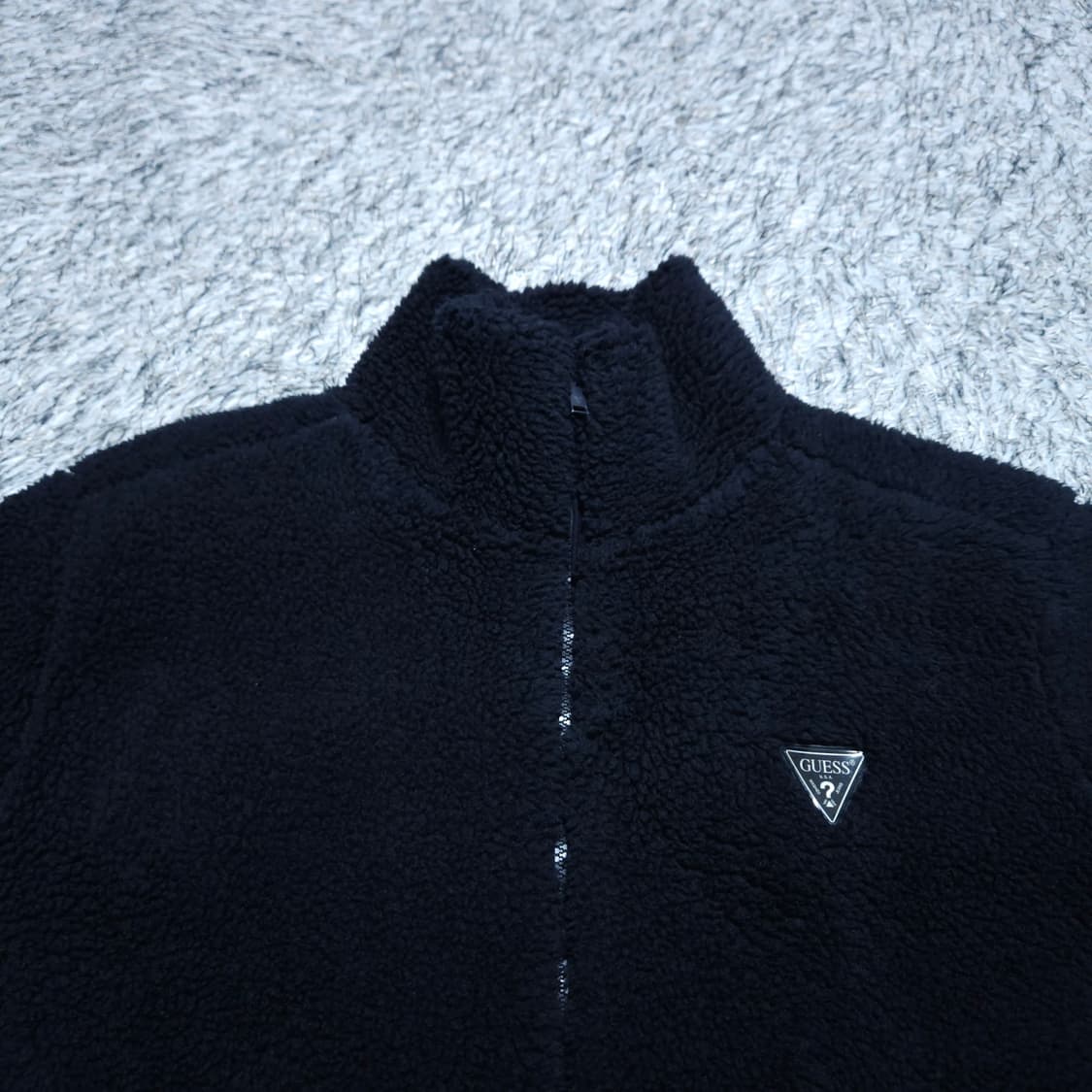 게스Guess) XL 남자 뽀글이 양털점퍼 상품이미지3